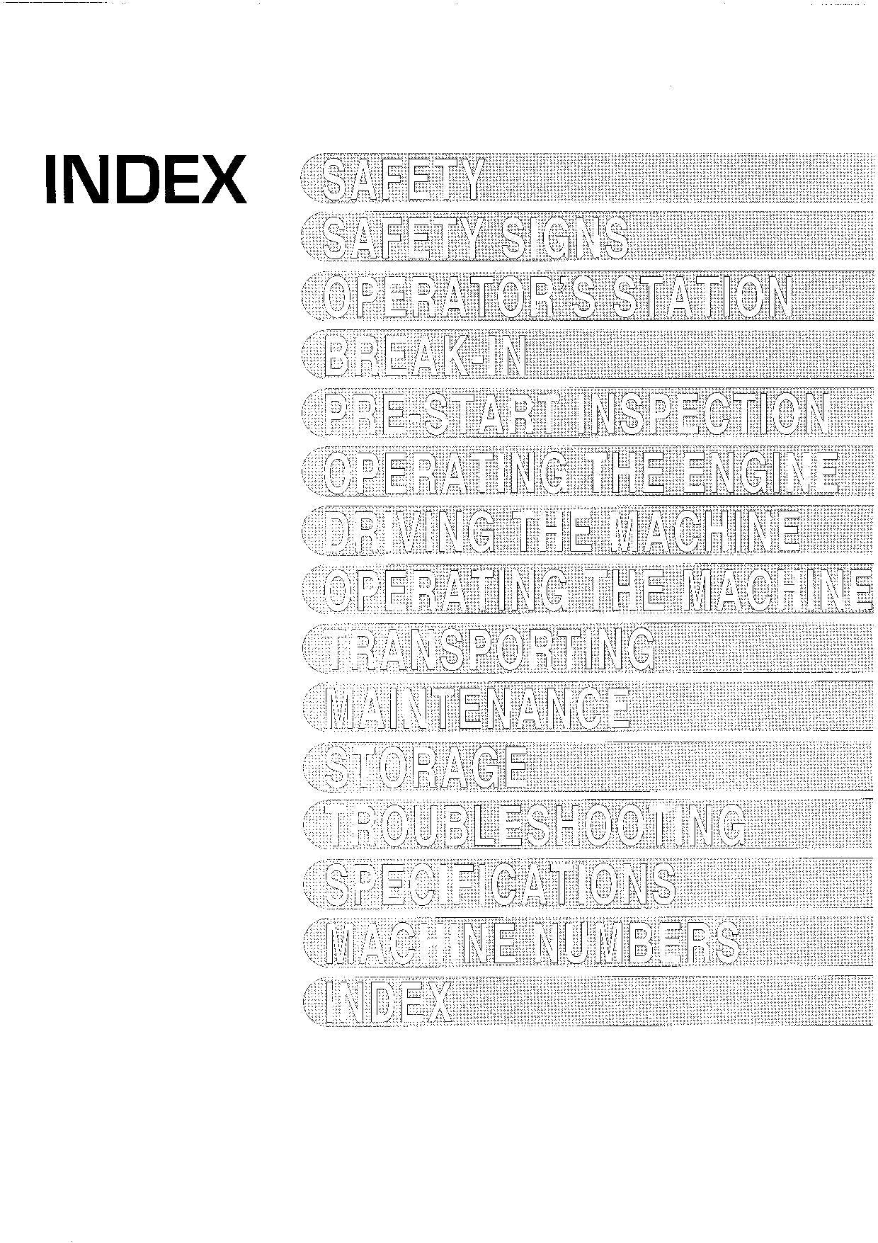 HITACHI EX100-3 EX100M-3 EX120-3 EXCAVATOR OPERATORS MANUAL #2