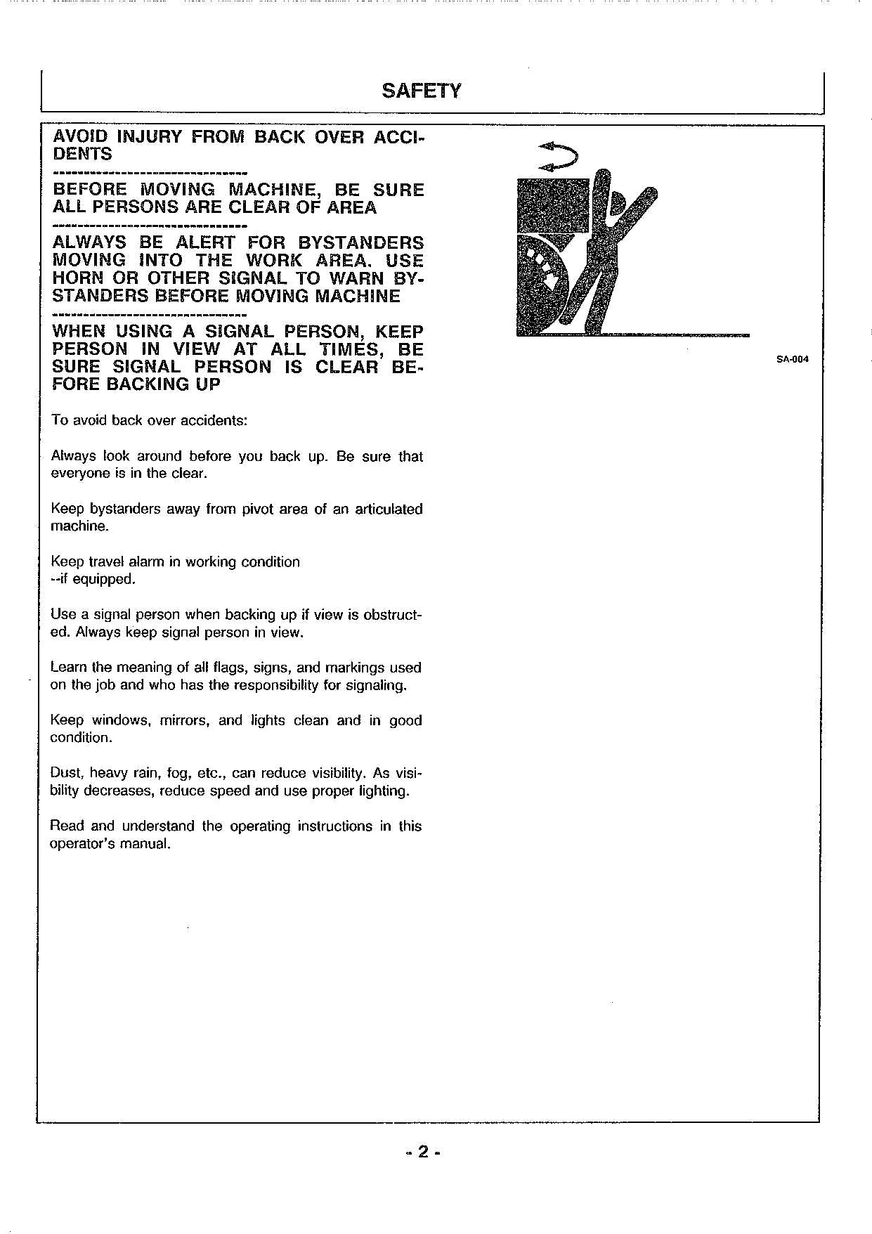 HITACHI EX200-2 EX200LC-2 EXCAVATOR OPERATORS MANUAL #1