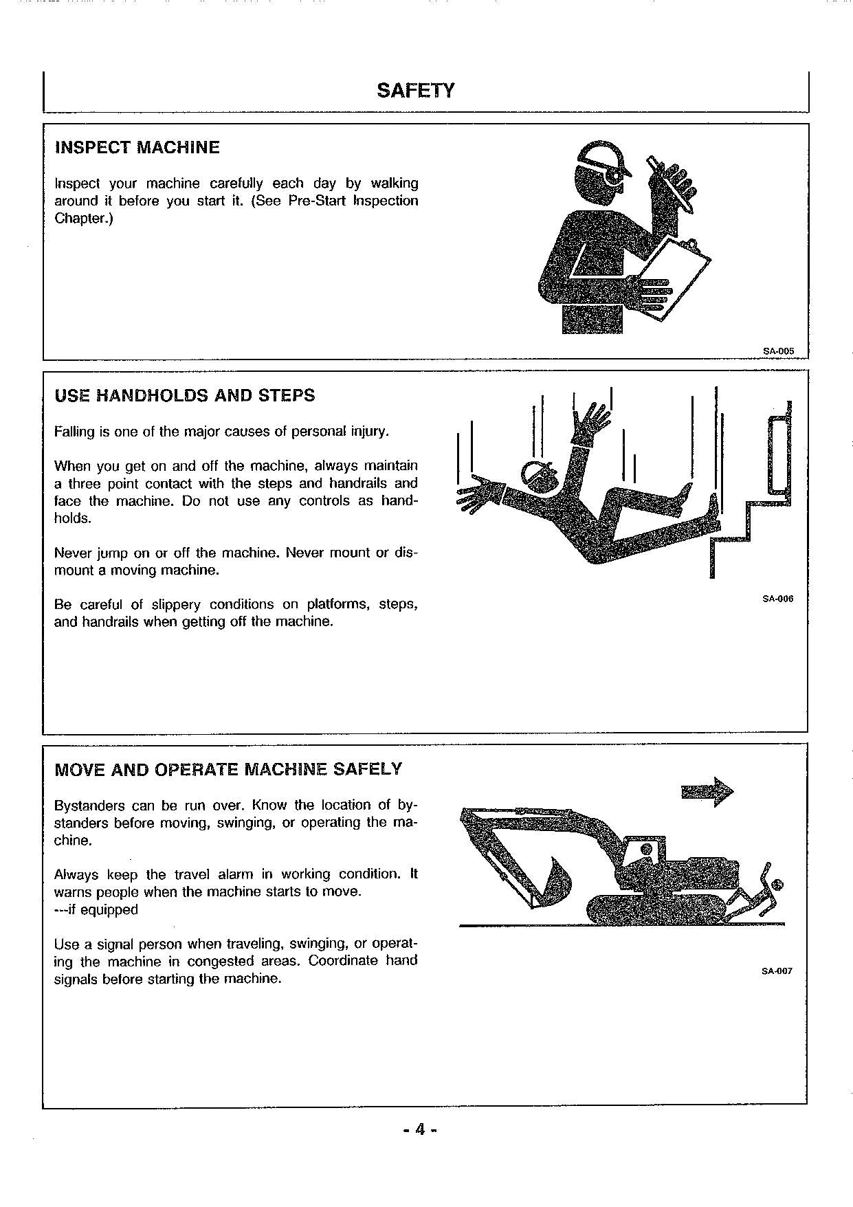 HITACHI EX200-2 EX200LC-2 EXCAVATOR OPERATORS MANUAL #1