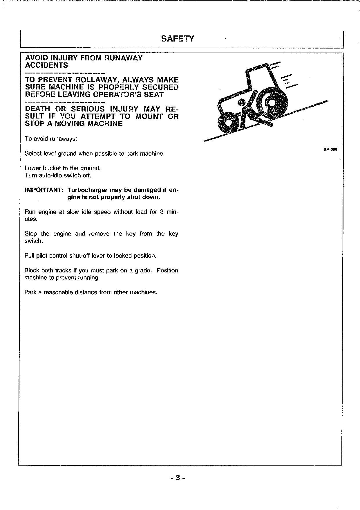 HITACHI EX200-2 EX200LC-2 EXCAVATOR OPERATORS MANUAL #1