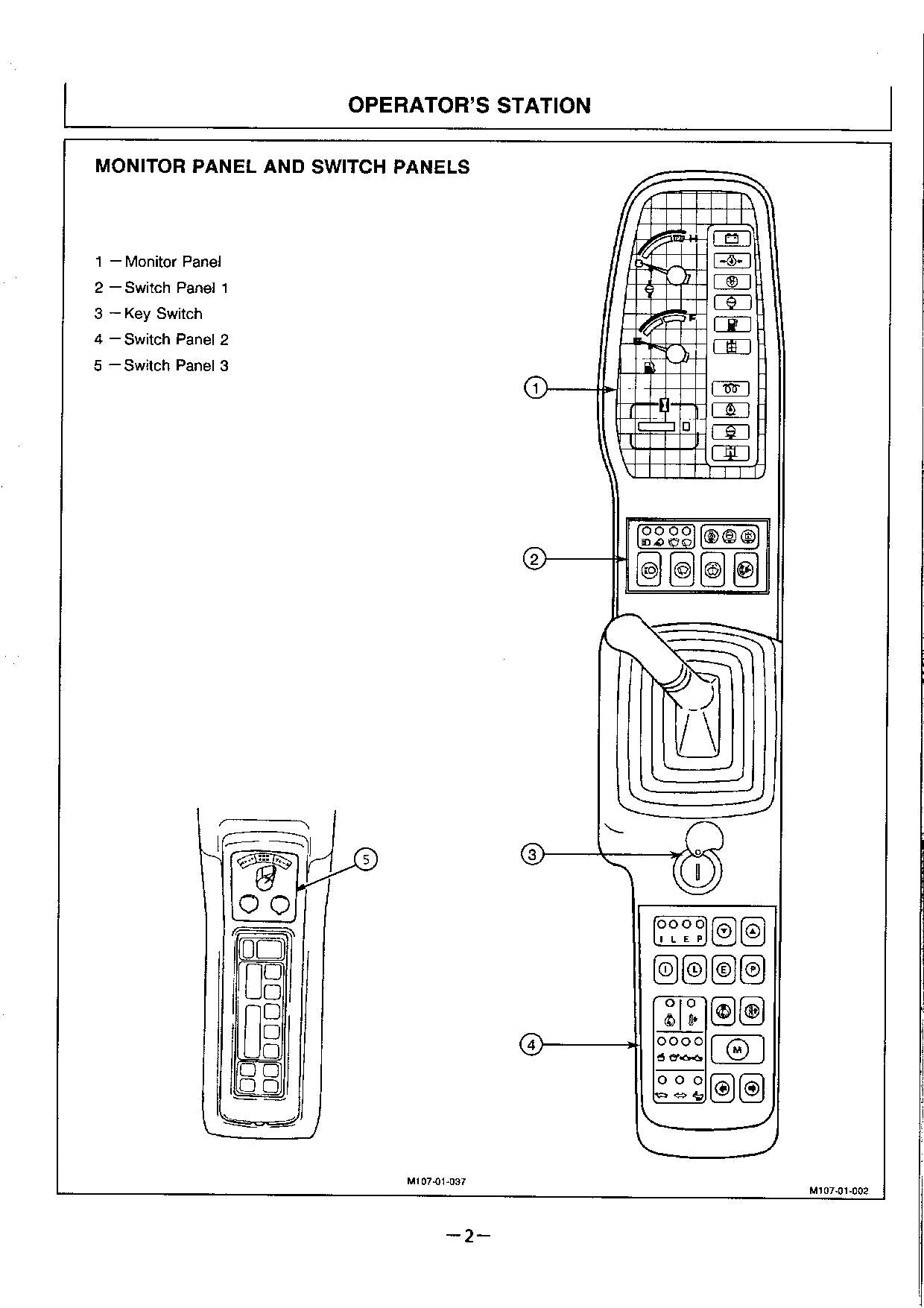 HITACHI EX200K EX200LCK-2 EXCAVATOR OPERATORS MANUAL