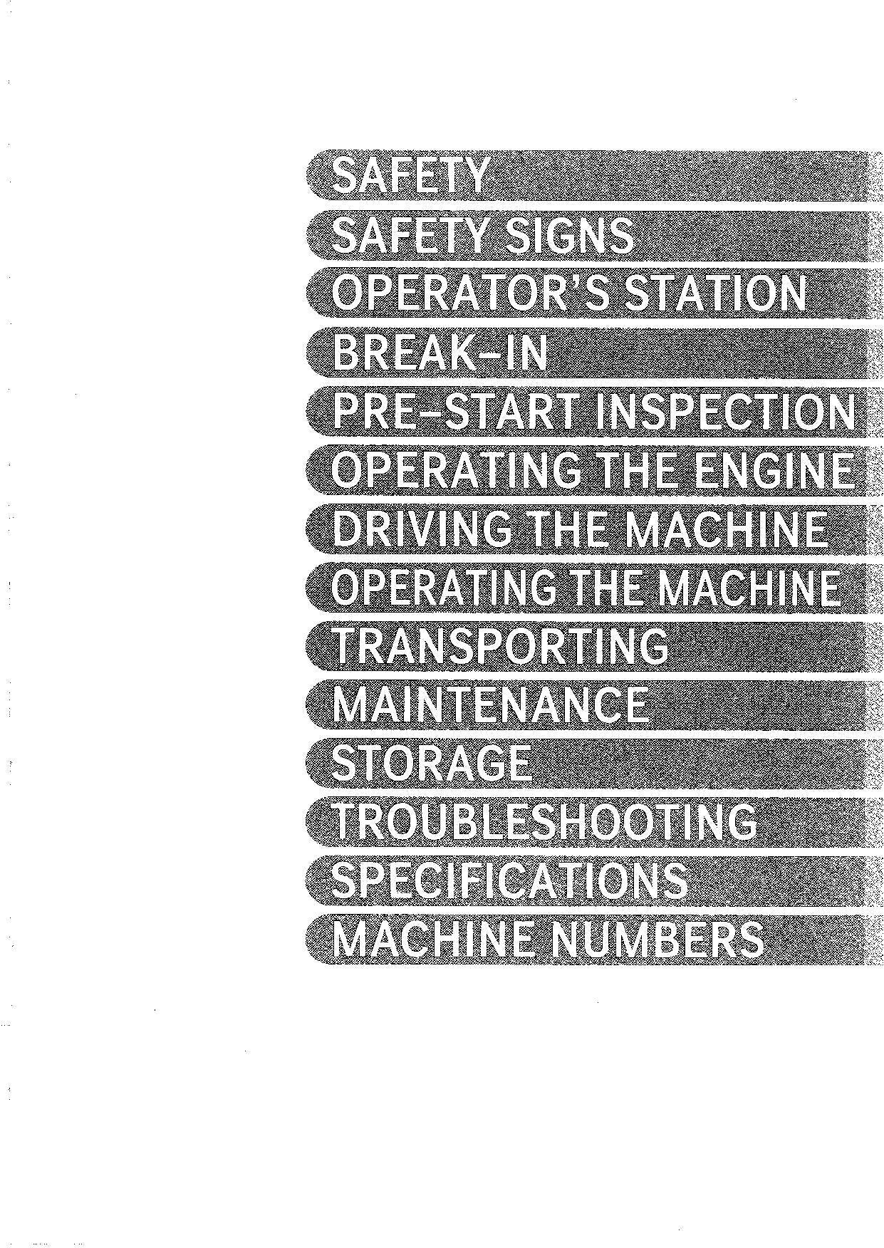 HITACHI EX200-3 EX200LC-3 EXCAVATOR OPERATORS MANUAL #2