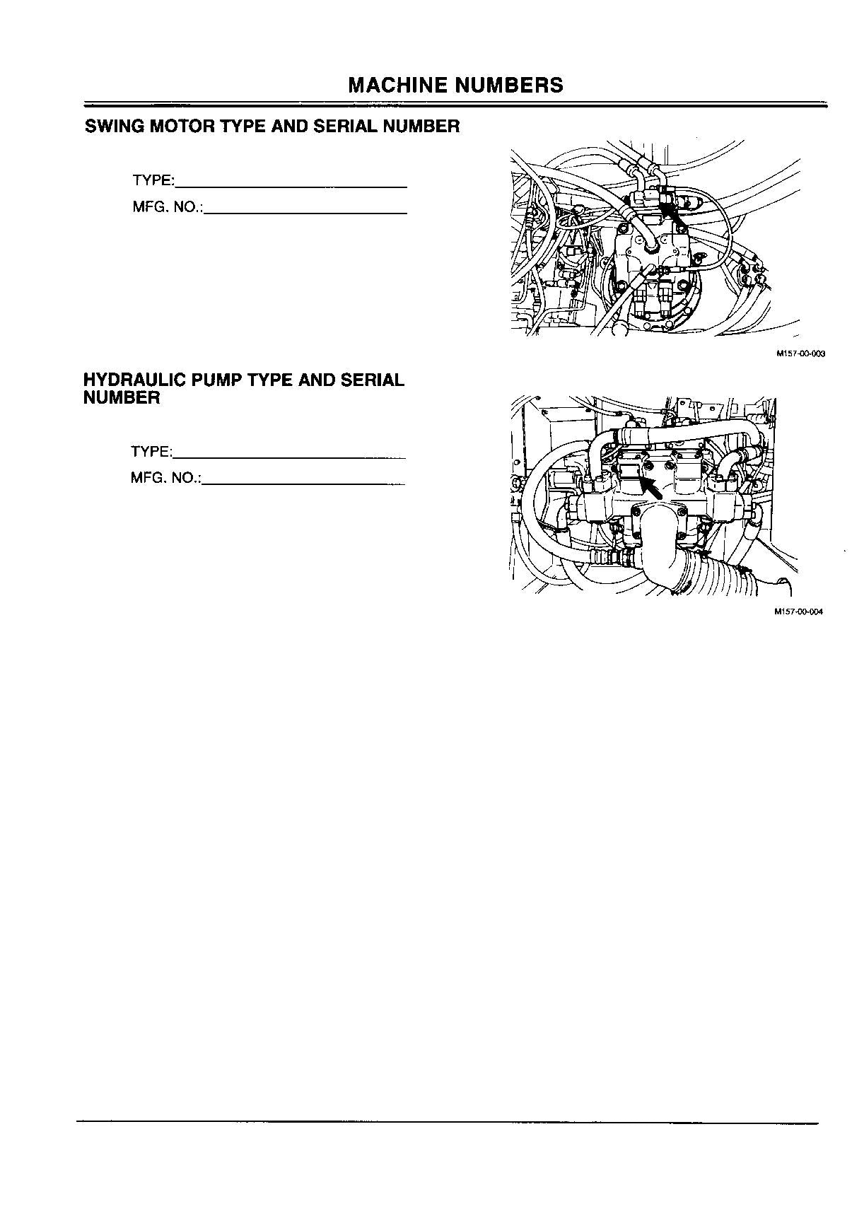 HITACHI EX200-5 EX200LC-5 EX210H-5 EX210LCH-5 EXCAVATOR OPERATORS MANUAL #2