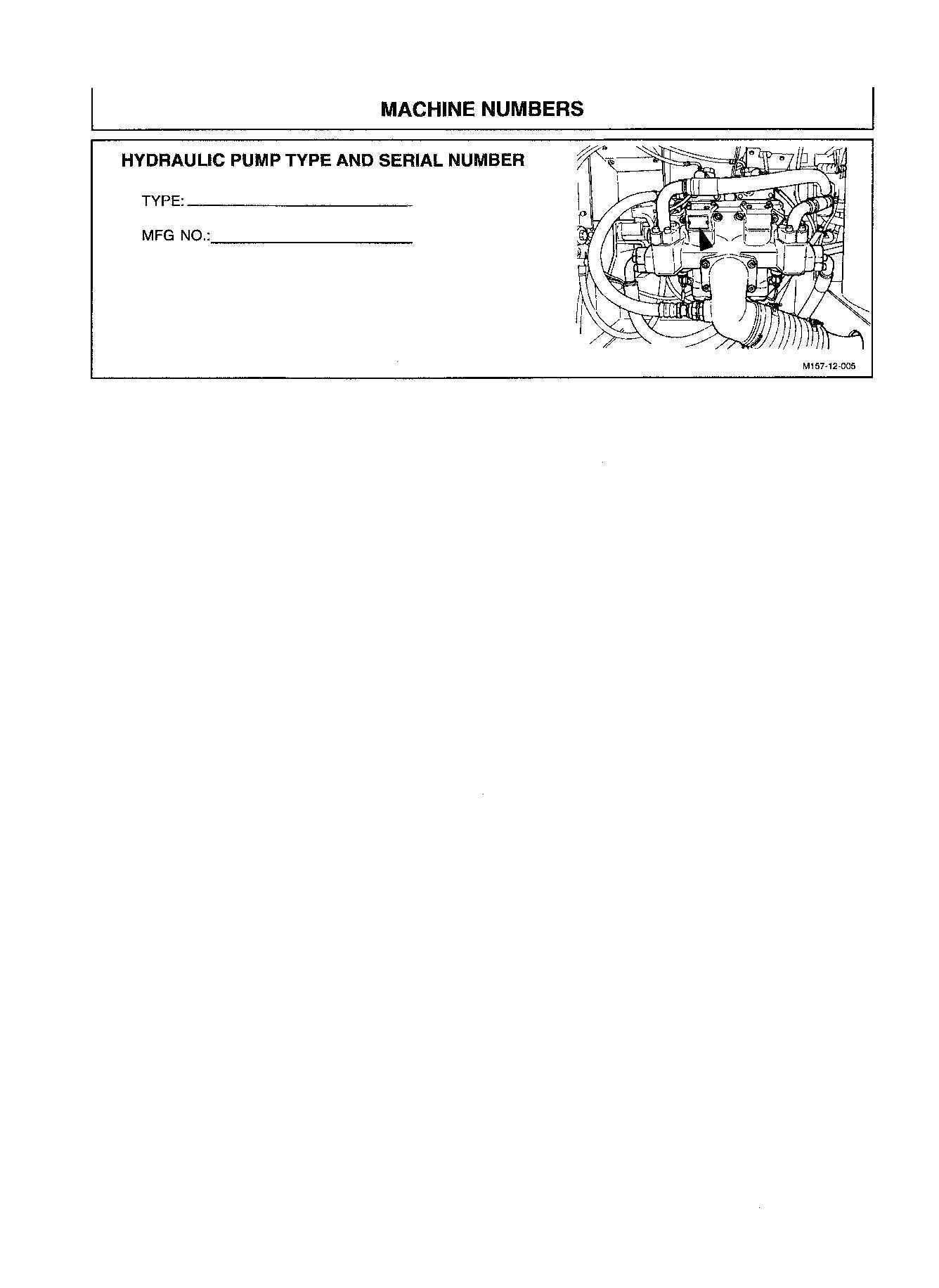 HITACHI EX200-5 EXCAVATOR OPERATORS MANUAL