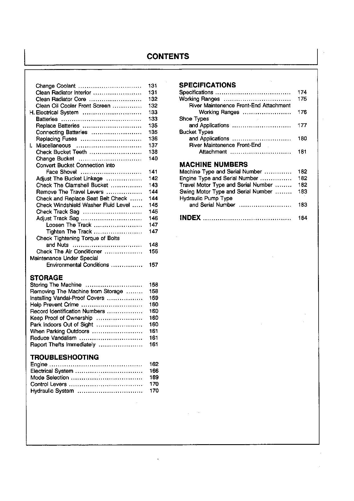 HITACHI EX220LC-3 EX220-3 EXCAVATOR OPERATORS MANUAL