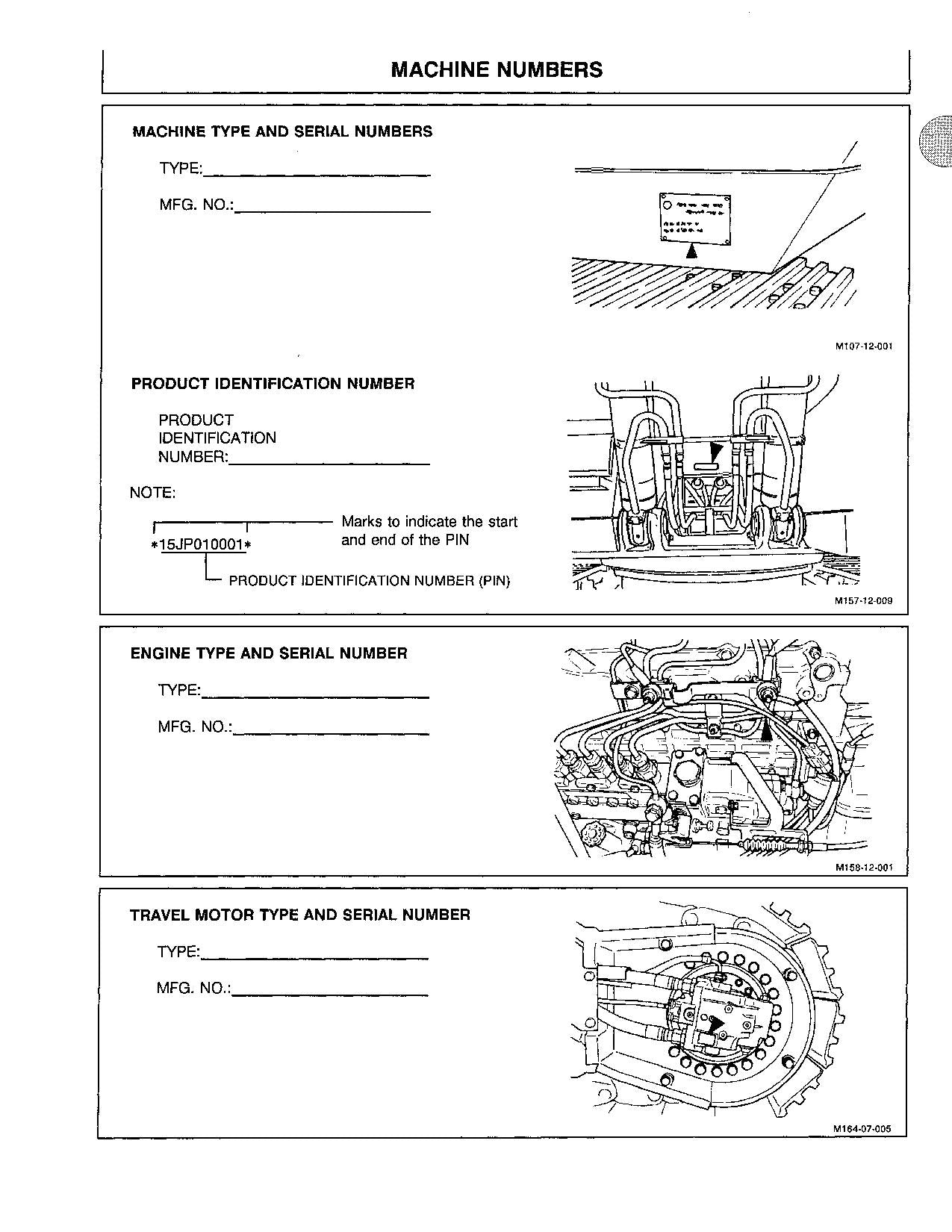 HITACHI EX270LC-5 EXCAVATOR OPERATORS MANUAL #1