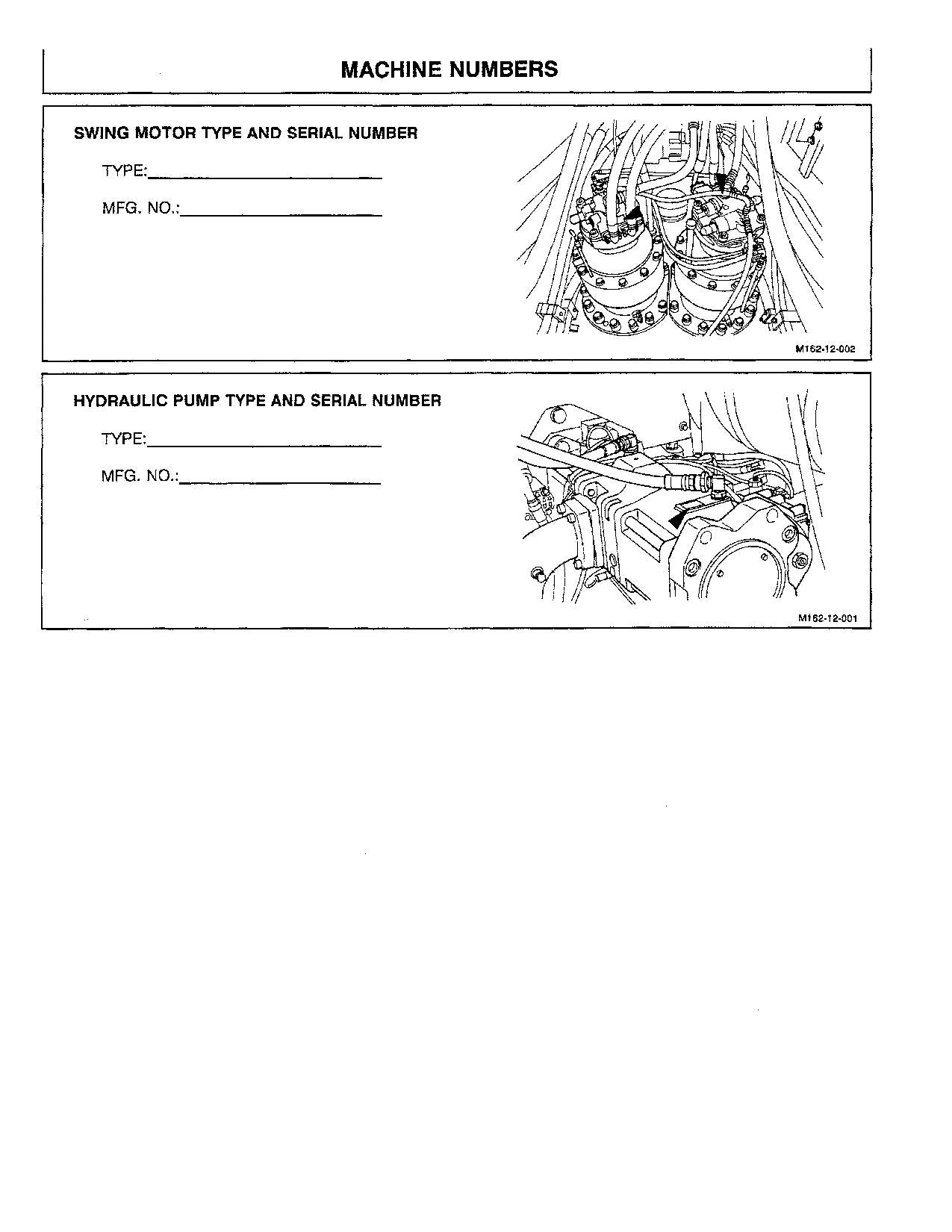 HITACHI EX750-5 EX800H-5 EXCAVATOR OPERATORS MANUAL #1