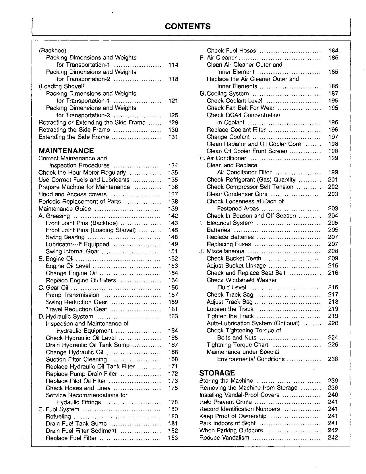 HITACHI EX750-5 EX800H-5 EXCAVATOR OPERATORS MANUAL #1