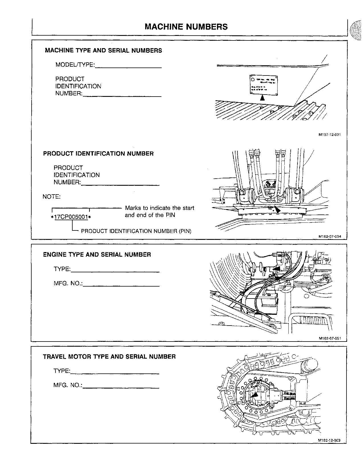 HITACHI EX750-5 EX800H-5 EXCAVATOR OPERATORS MANUAL #1