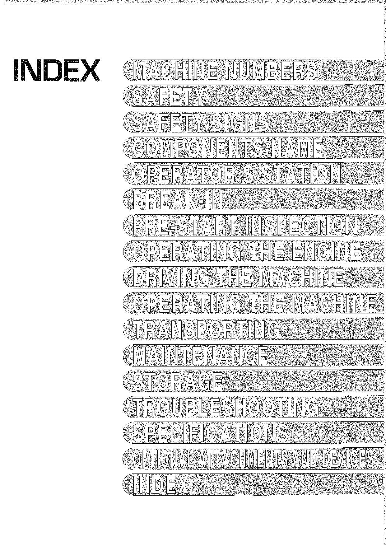 HITACHI EX300-5 EX350H-5 EX350LCH-5 EX350K EX370HD-5 EXCAVATOR OPERATORS MANUAL