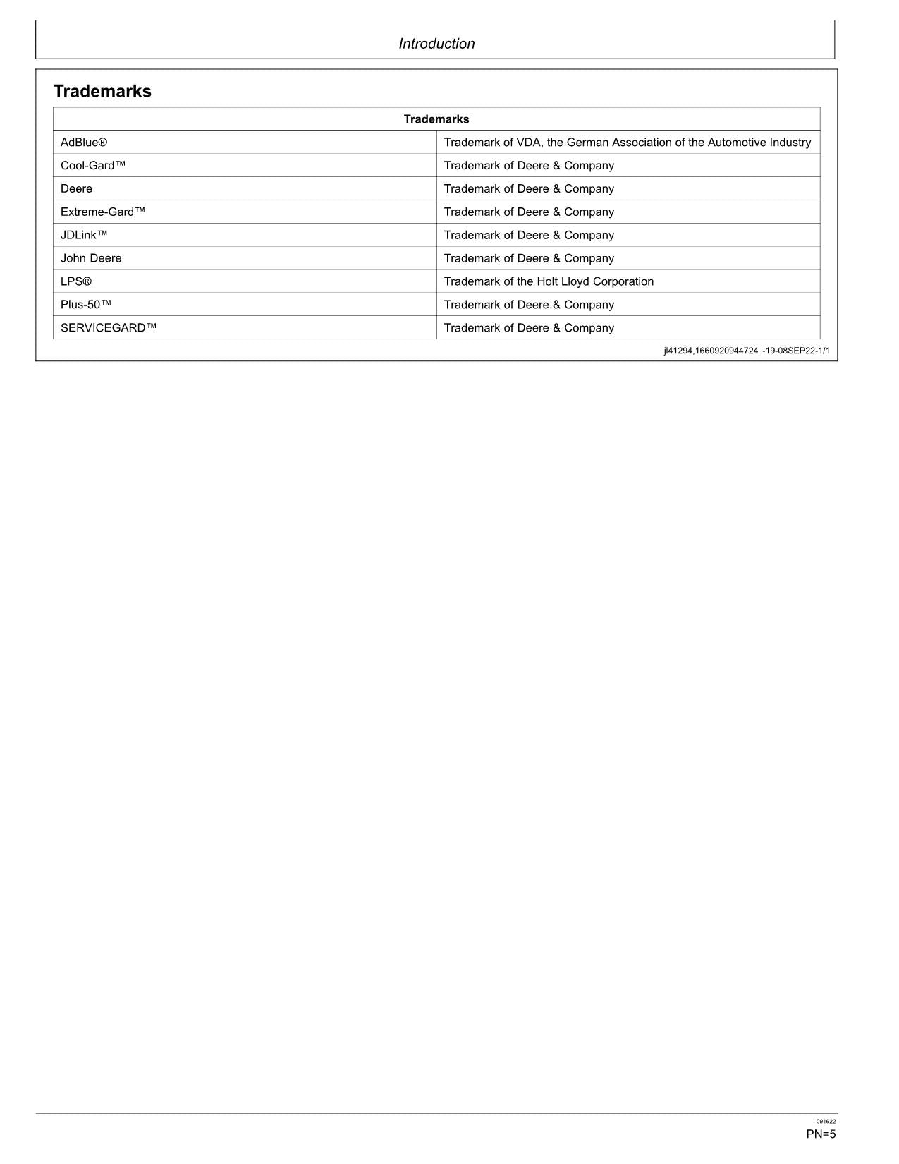 JONH DEERE 135 P EXCAVATOR OPERATORS MANUAL