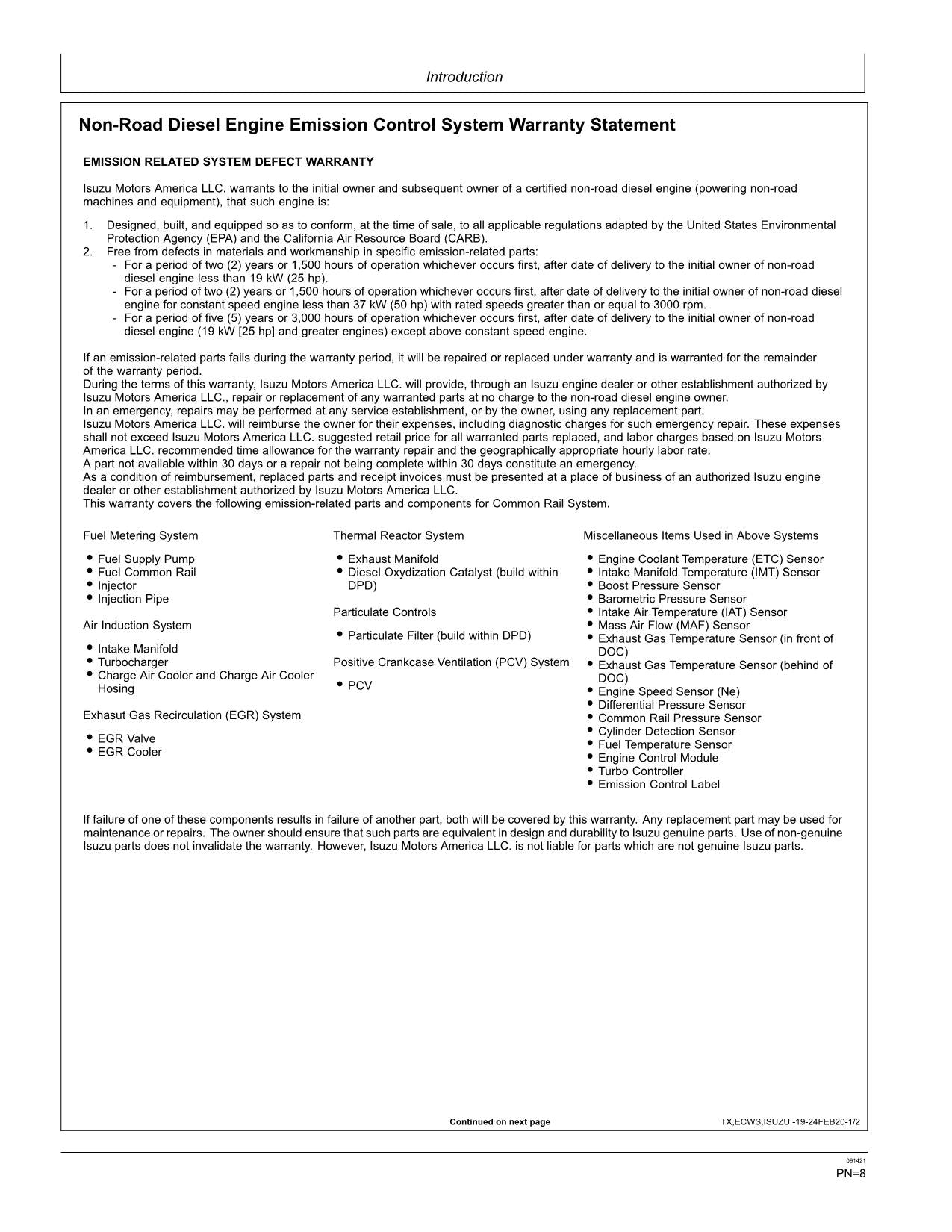 JONH DEERE 245GLC EXCAVATOR OPERATORS MANUAL #1