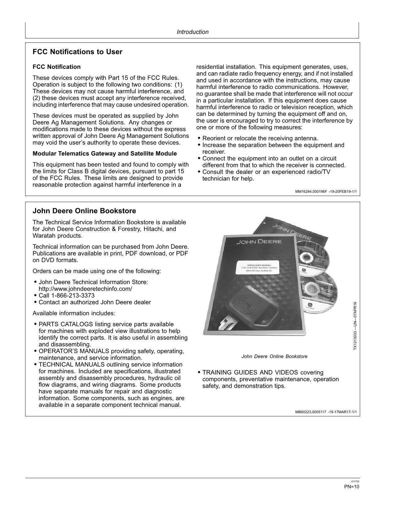 JONH DEERE 670GLC EXCAVATOR OPERATORS MANUAL #1