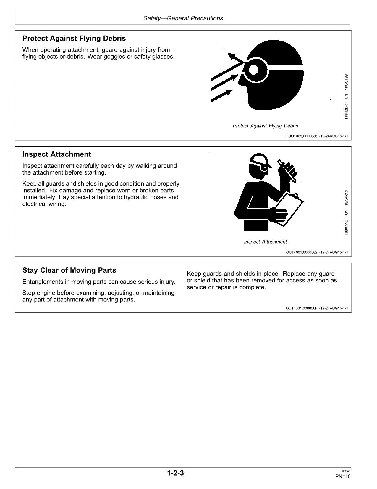 JONH DEERE 75G EXCAVATOR OPERATORS MANUAL #2