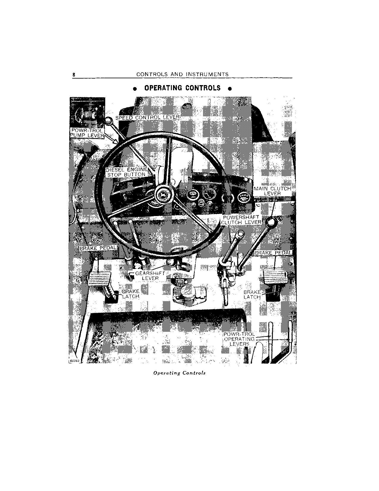 JOHN DEERE 830 TRACTOR OPERATORS MANUAL 8300000-