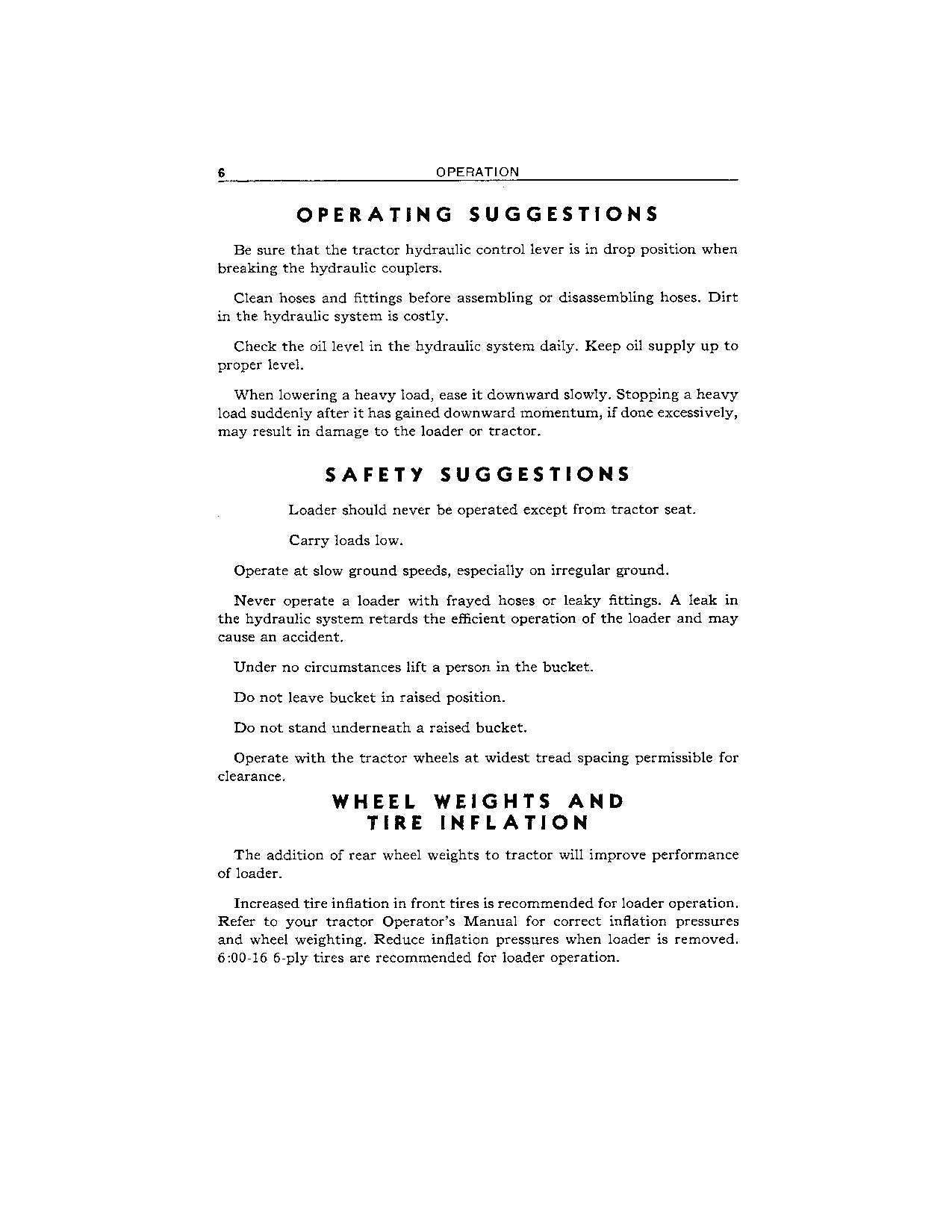 JOHN DEERE 45 520 530 60 620 630 70 720 730 B G A 50 TRACTOR OPERATORS MANUAL