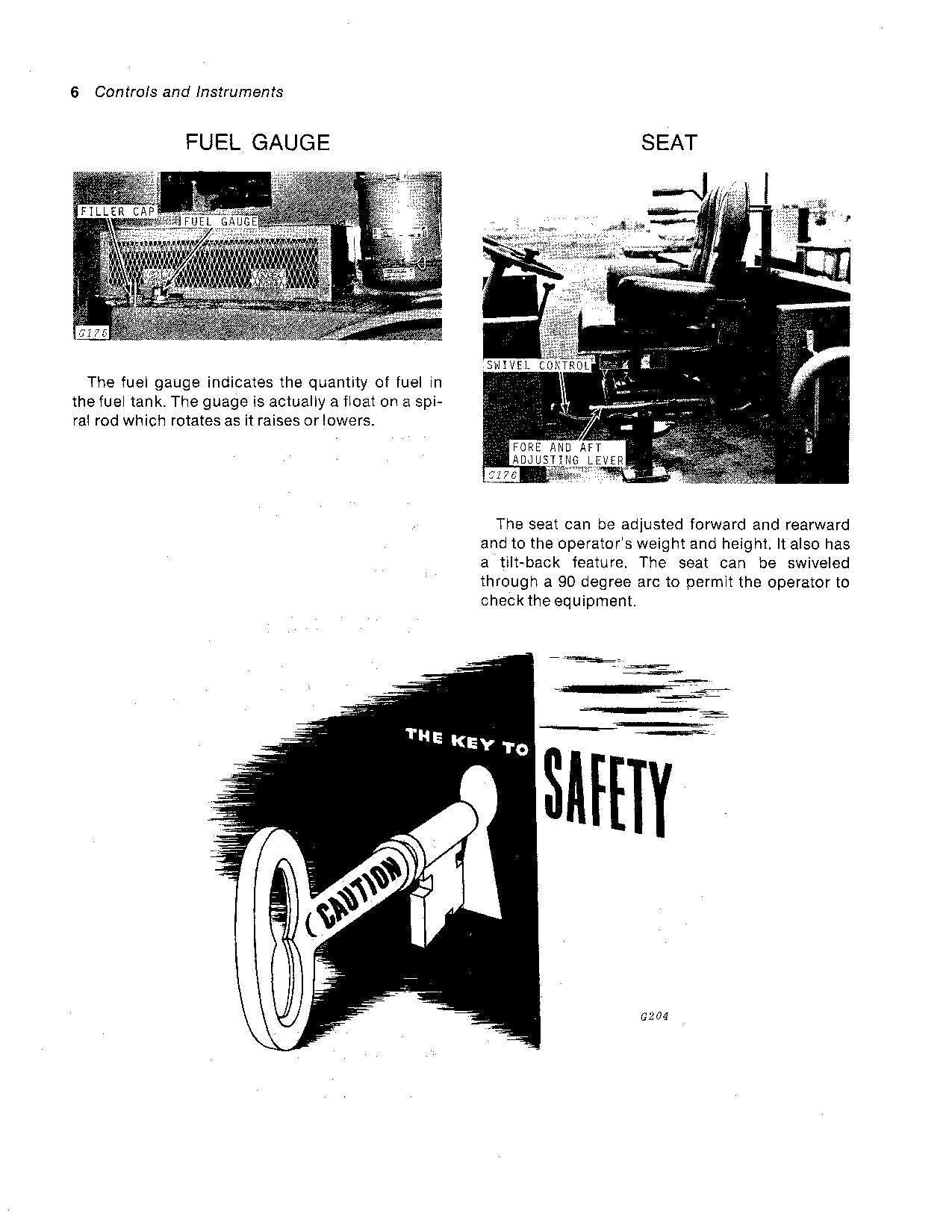 JOHN DEERE WA14 WA17 TRAKTOR-BETRIEBSHANDBUCH