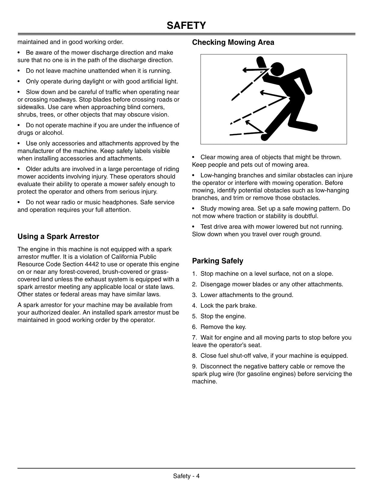 JOHN DEERE G100 TRACTOR OPERATORS MANUAL