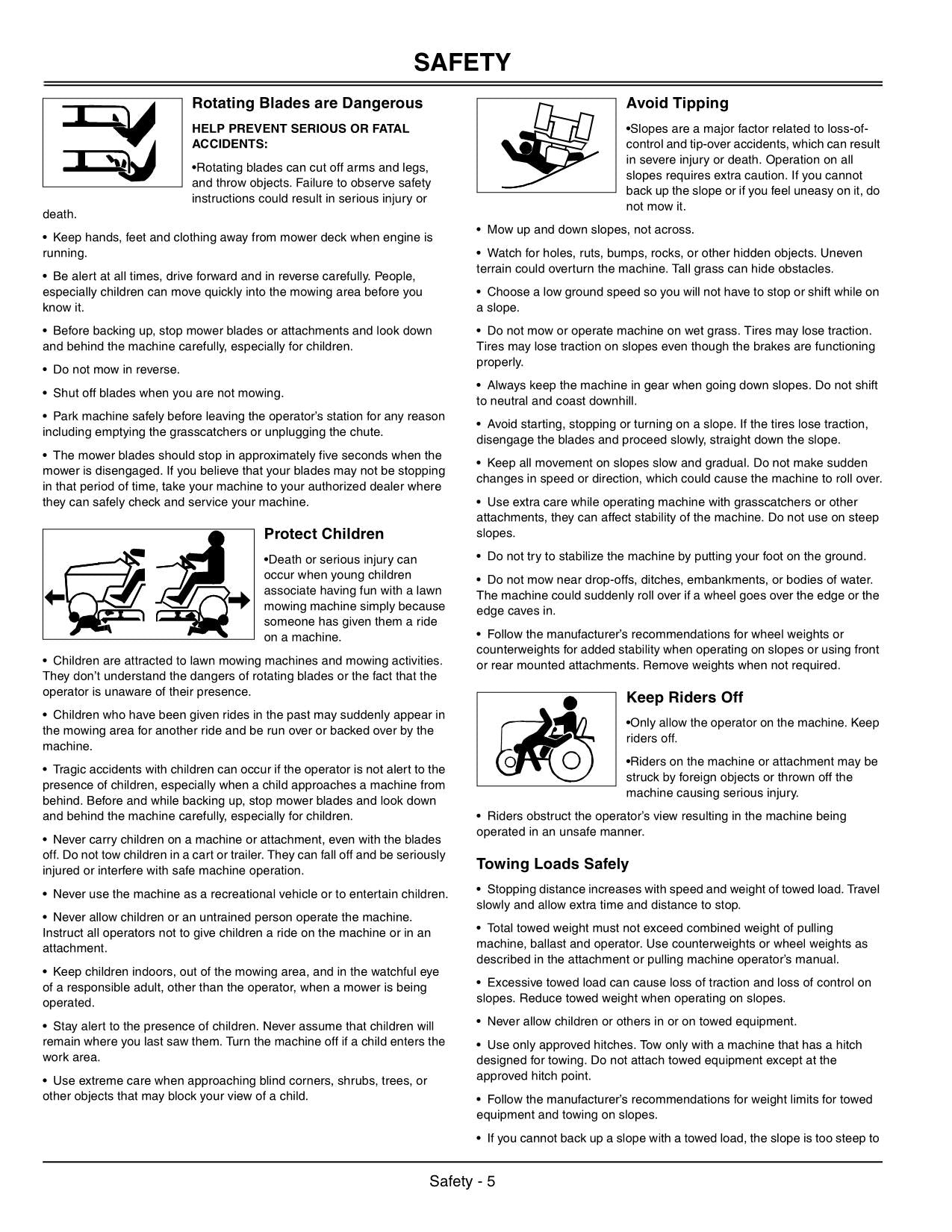 JOHN DEERE 102 115 125 135 145 155C 190C TRAKTOR-BETRIEBSHANDBUCH