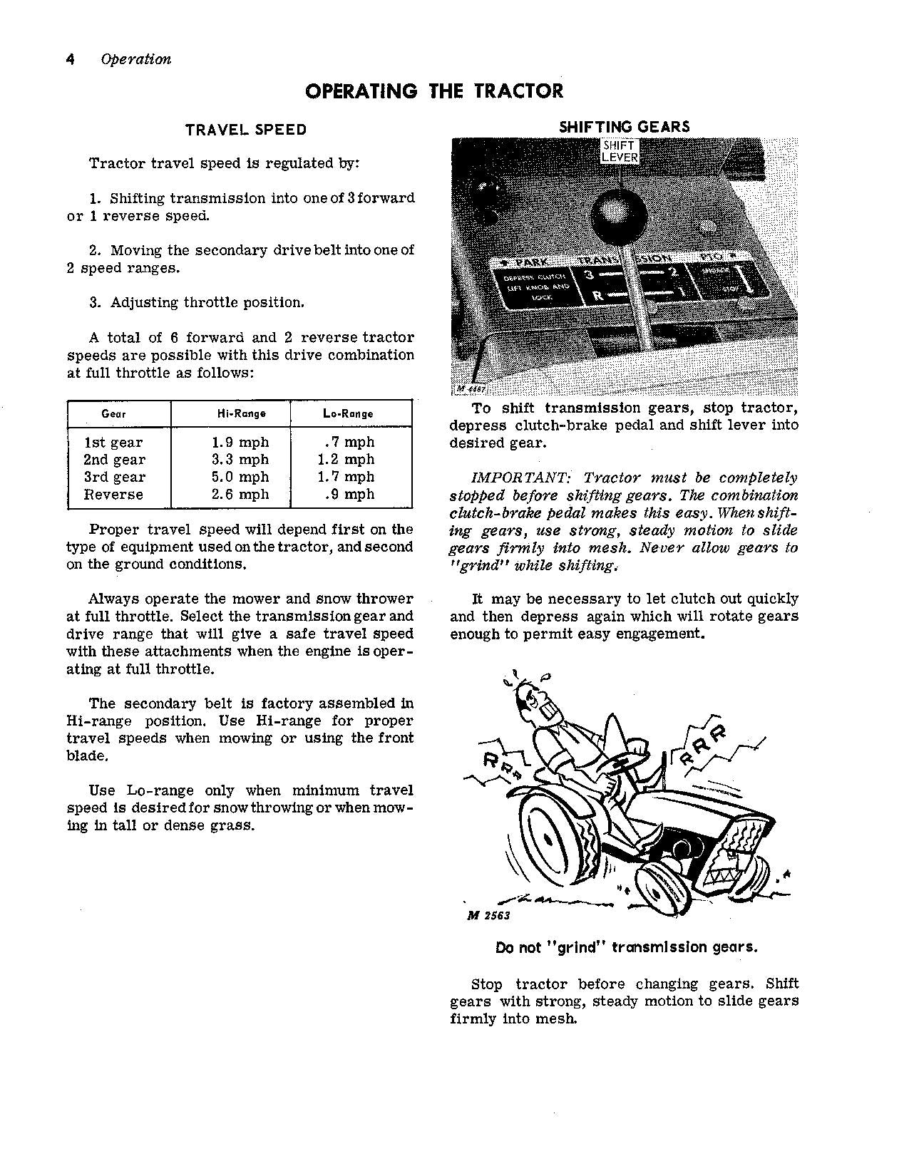 JOHN DEERE 60 TRACTOR OPERATORS MANUAL 008001-020000