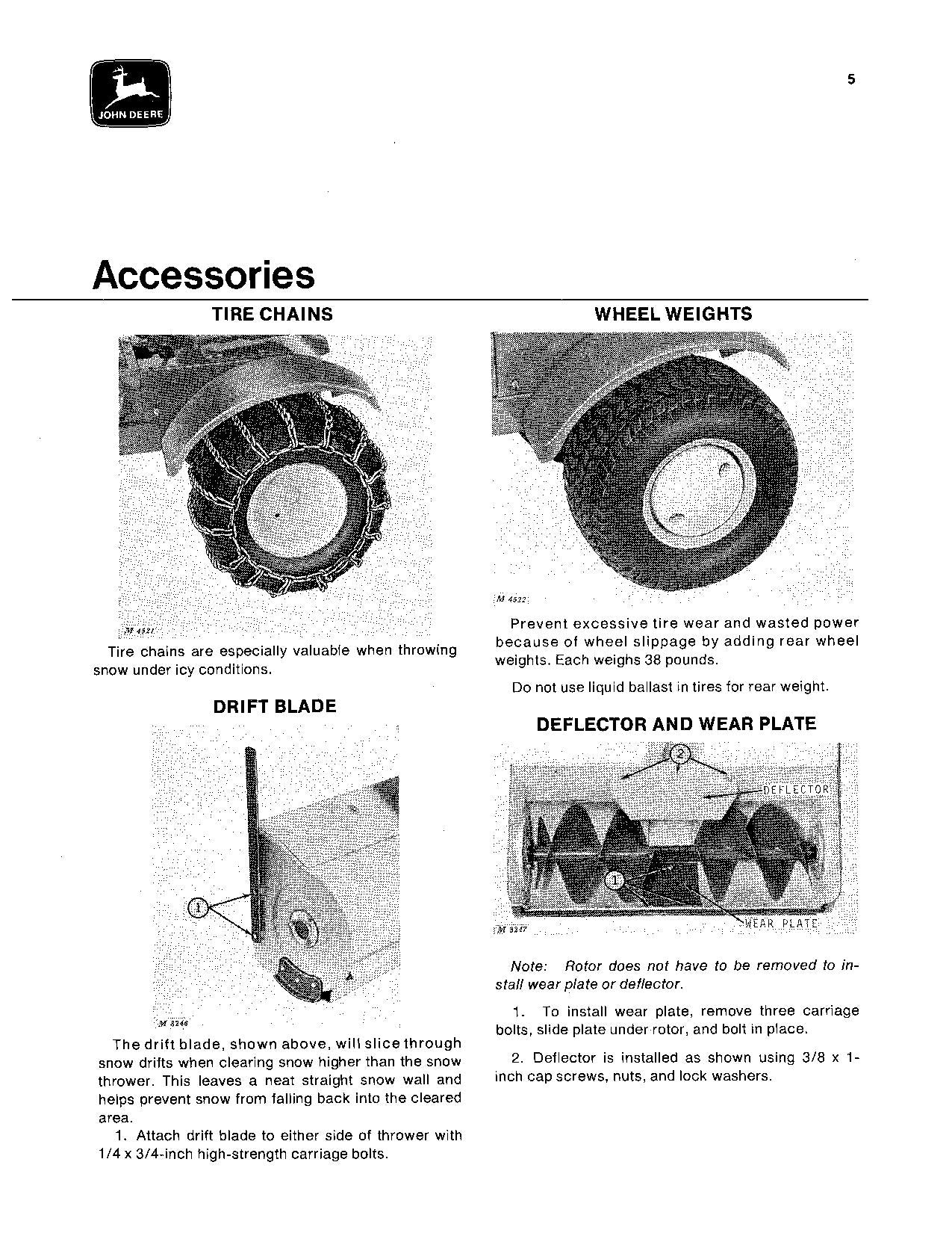 JOHN DEERE 32 70 100 60 TRACTOR OPERATORS MANUAL