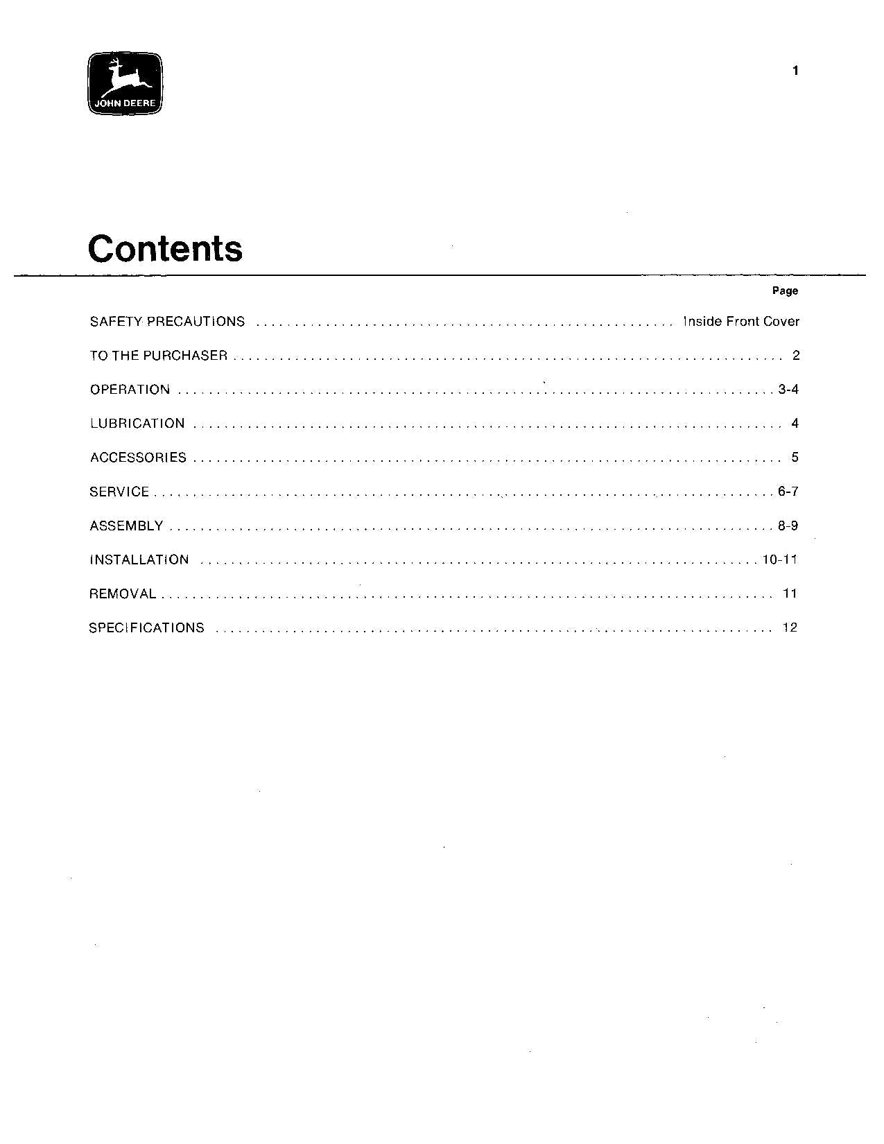 JOHN DEERE 32 70 100 60 TRAKTOR-BETRIEBSHANDBUCH