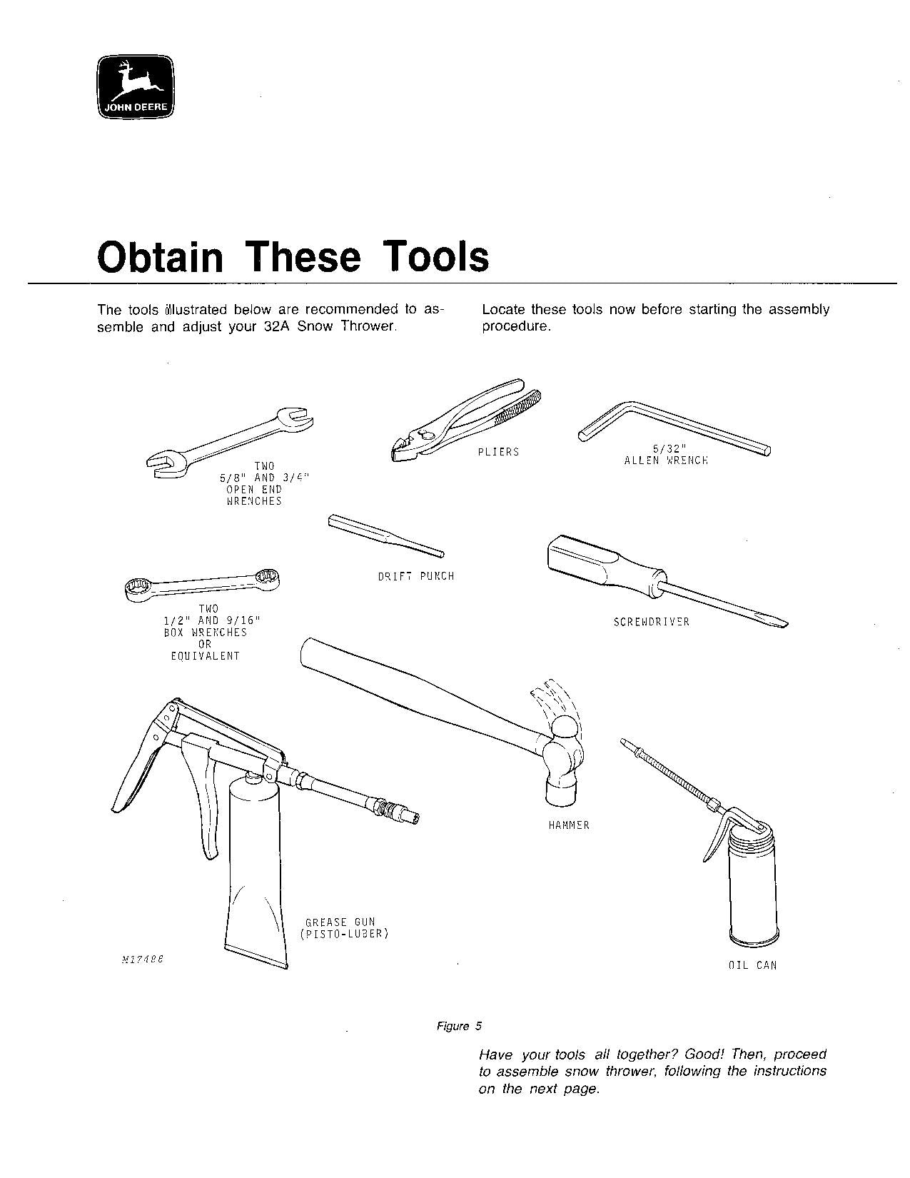 JOHN DEERE 32A 70 100 TRACTOR OPERATORS MANUAL