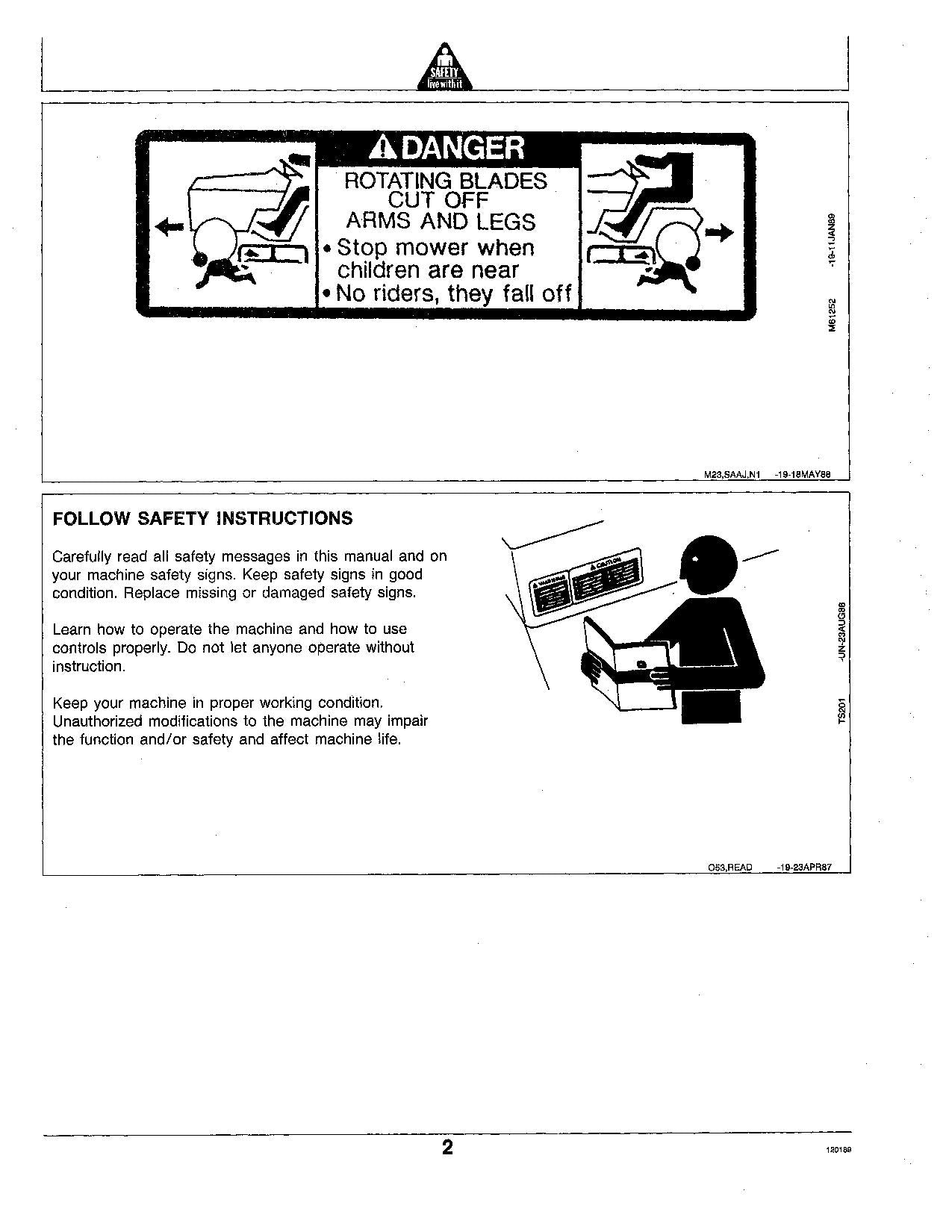 JOHN DEERE 430 TRACTOR OPERATORS MANUAL 475001-999000