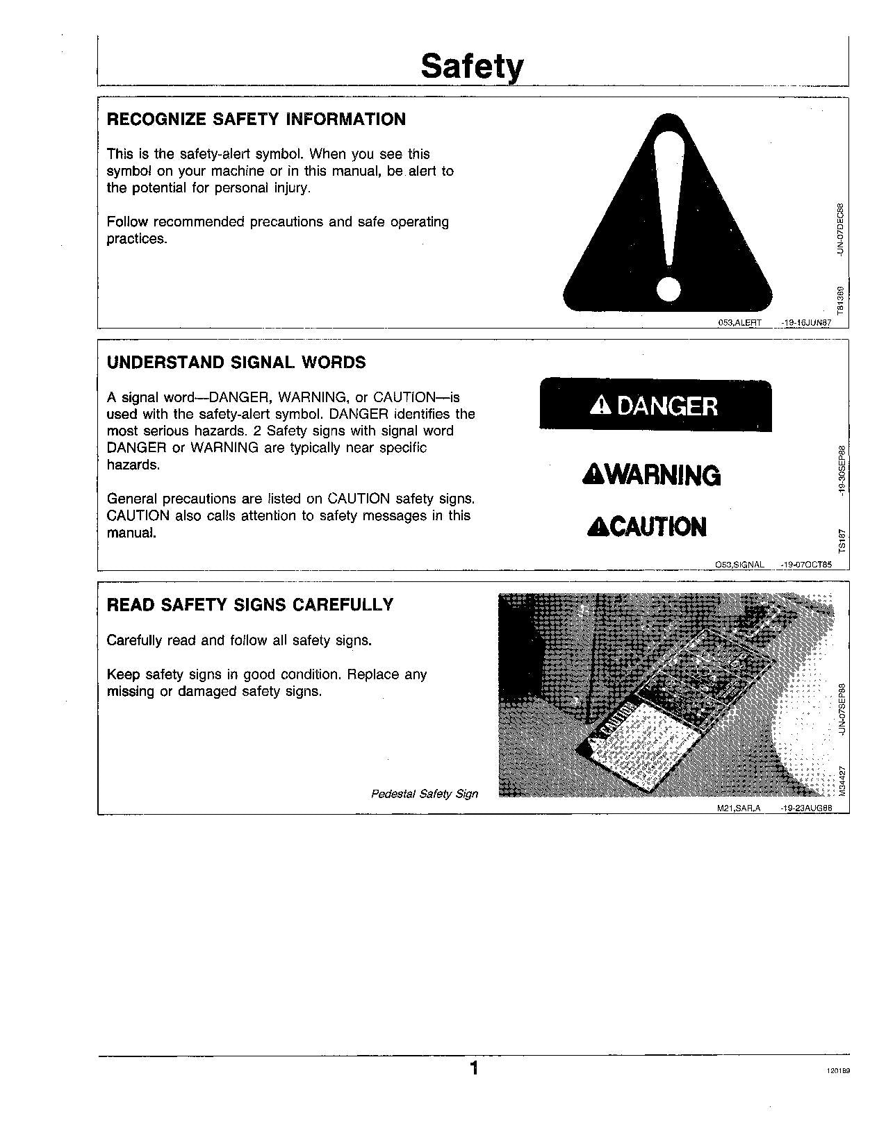 JOHN DEERE 430 TRACTOR OPERATORS MANUAL 475001-999000