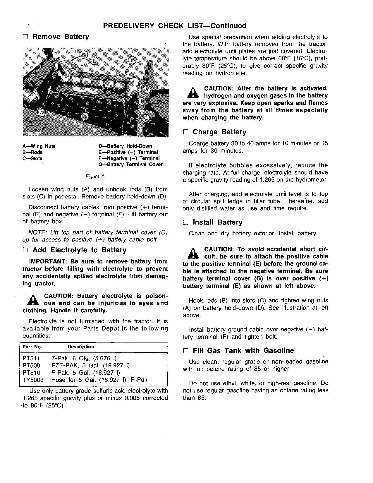 JOHN DEERE 400 TRACTOR OPERATORS MANUAL SER  70001 - 95000