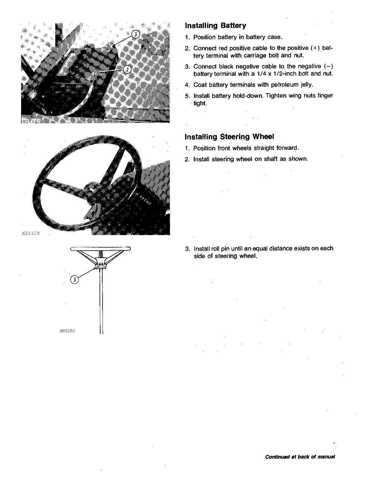 JOHN DEERE 108 111 TRAKTOR-BETRIEBSHANDBUCH Ser. 095001-120000