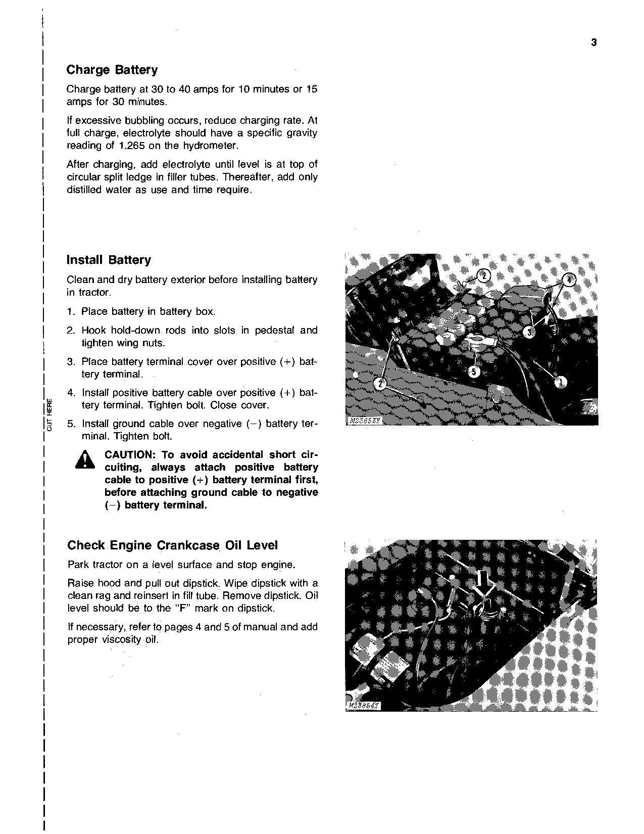 JOHN DEERE 314 TRACTOR OPERATORS MANUAL -120000