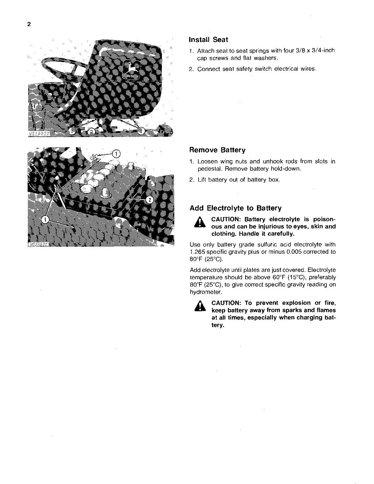 JOHN DEERE 314 TRACTOR OPERATORS MANUAL -120000