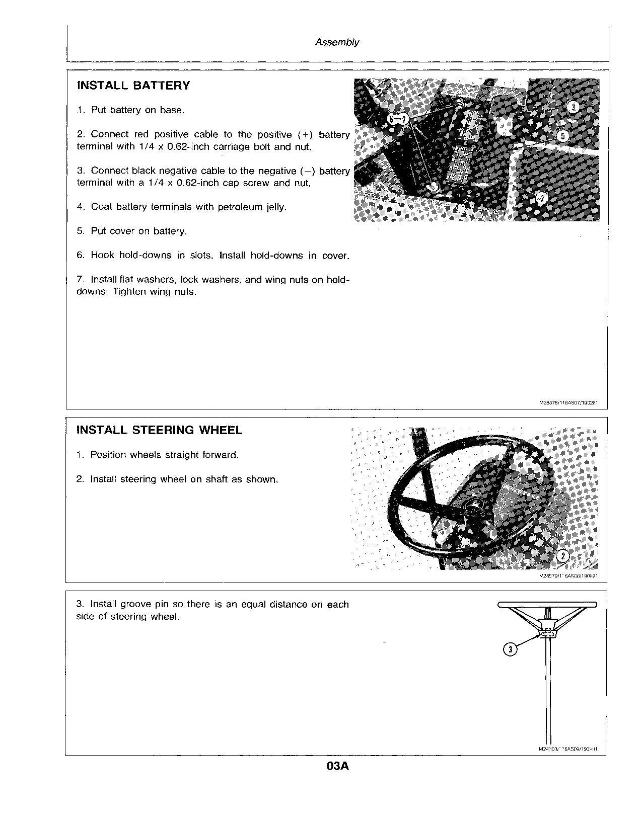 JOHN DEERE 116 TRACTOR OPERATORS MANUAL ser.190001-222000