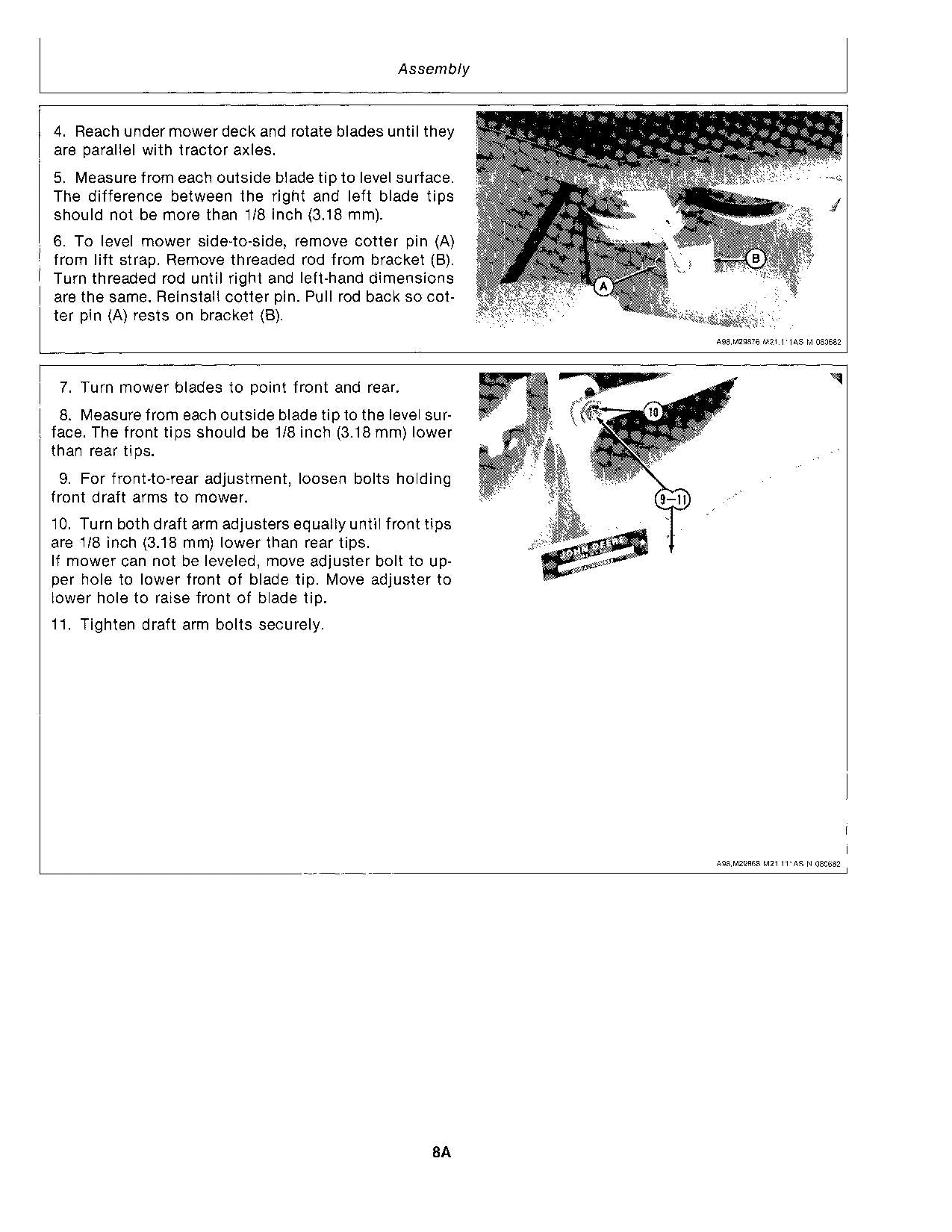 JOHN DEERE 111H TRAKTOR-BETRIEBSHANDBUCH