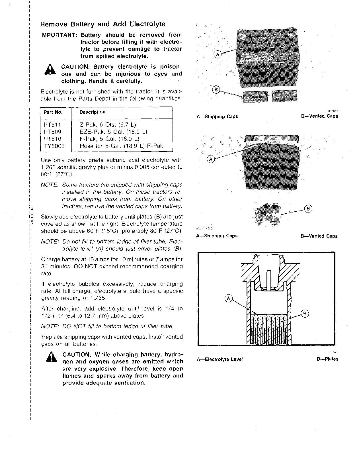 MANUEL D'UTILISATION DU TRACTEUR JOHN DEERE 108 111 SER 190001-285000