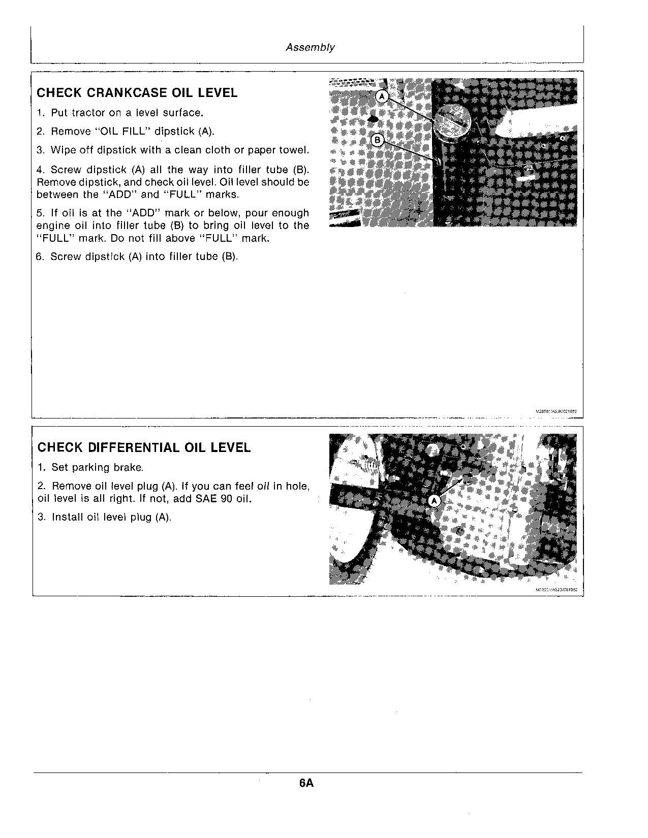 JOHN DEERE 116H TRACTOR OPERATORS MANUAL