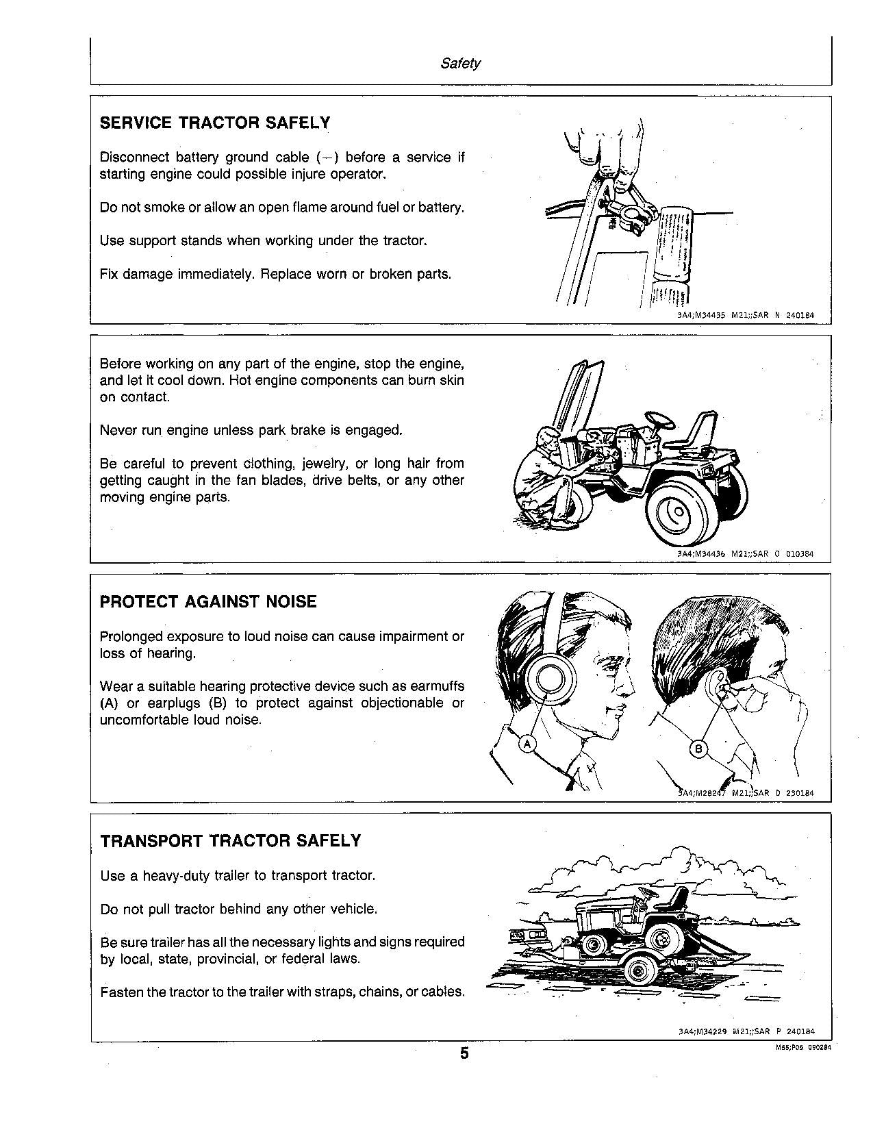 JOHN DEERE 430 TRACTOR OPERATORS MANUAL 285001-475000