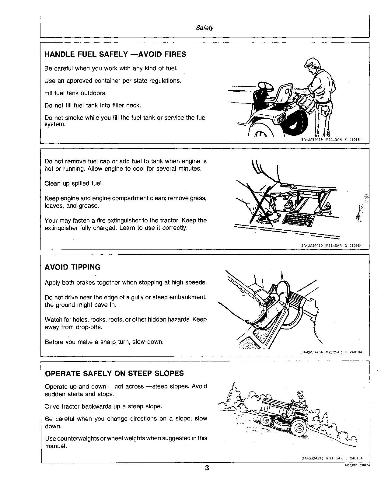 JOHN DEERE 430 TRACTOR OPERATORS MANUAL 285001-475000