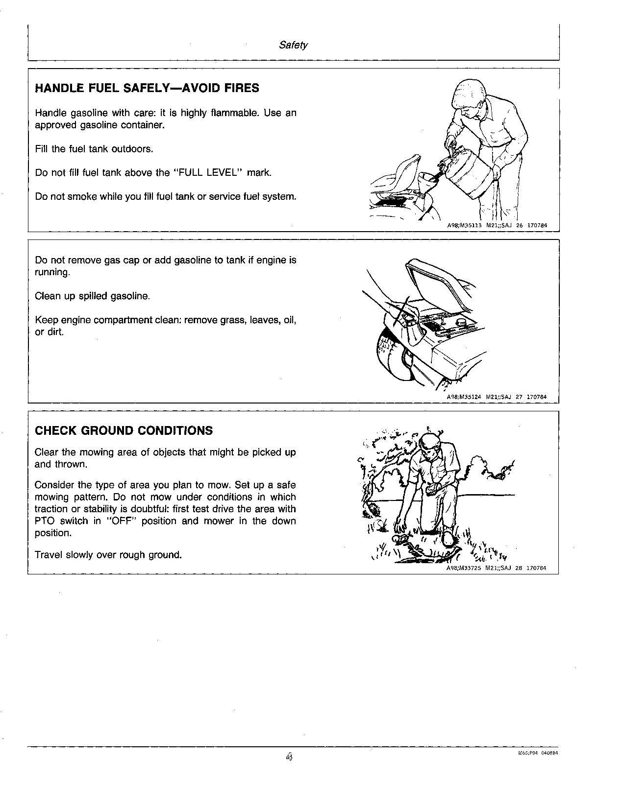 JOHN DEERE 108 111 112L 116 116H TRACTOR OPERATORS MANUAL