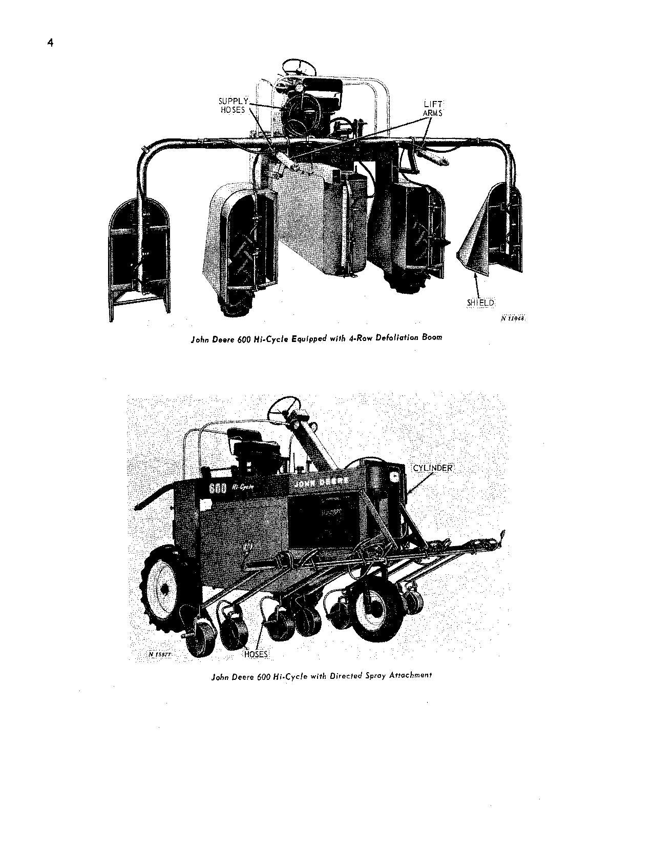 JOHN DEERE 600 700 TRAKTOR-BETRIEBSHANDBUCH