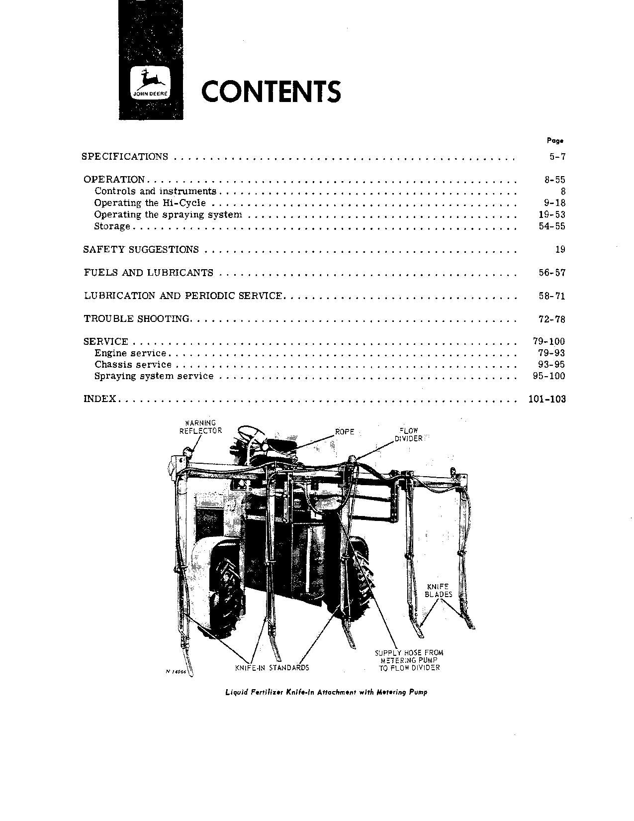 JOHN DEERE 600 700 734 TRACTOR OPERATORS MANUAL