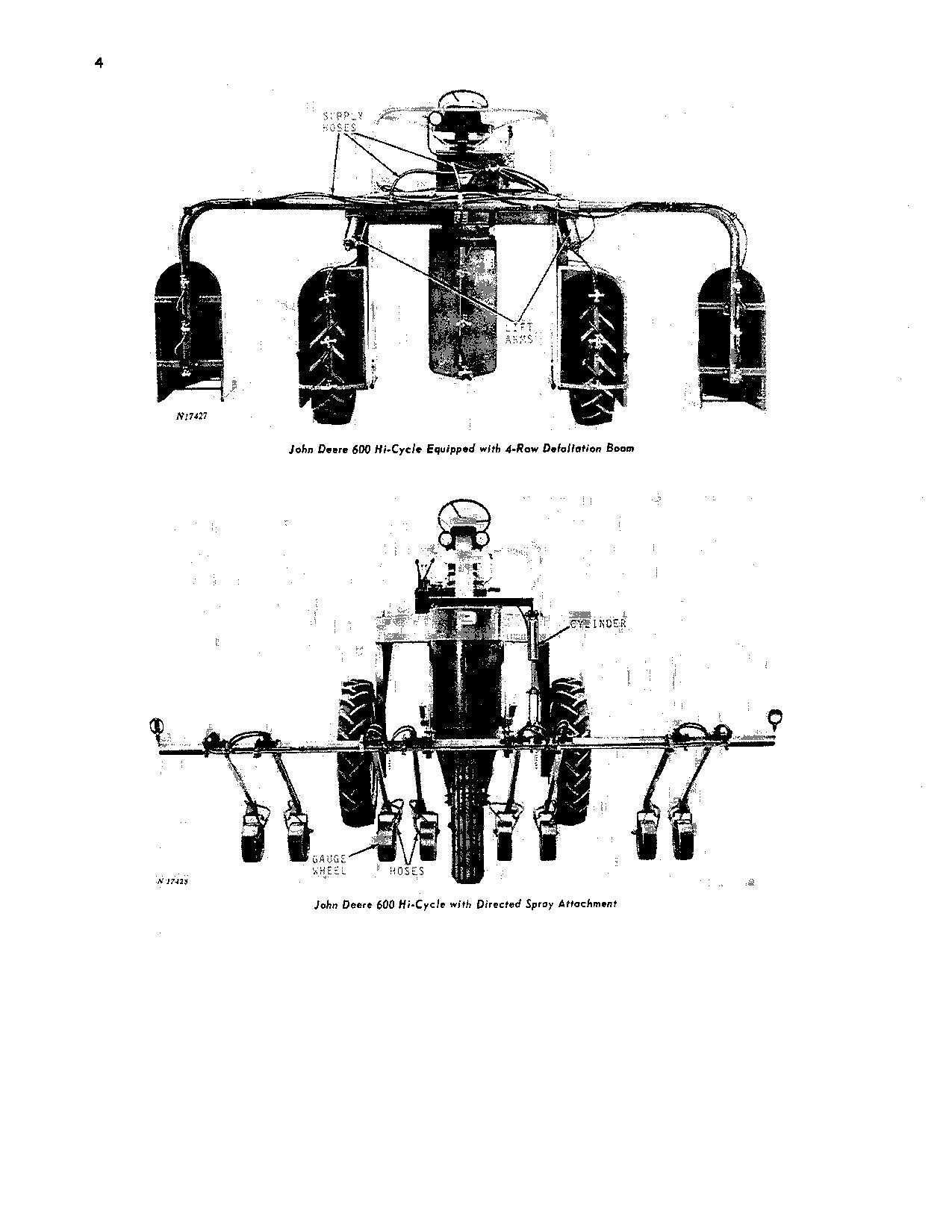 MANUEL D'UTILISATION DU TRACTEUR JOHN DEERE 600 700 734