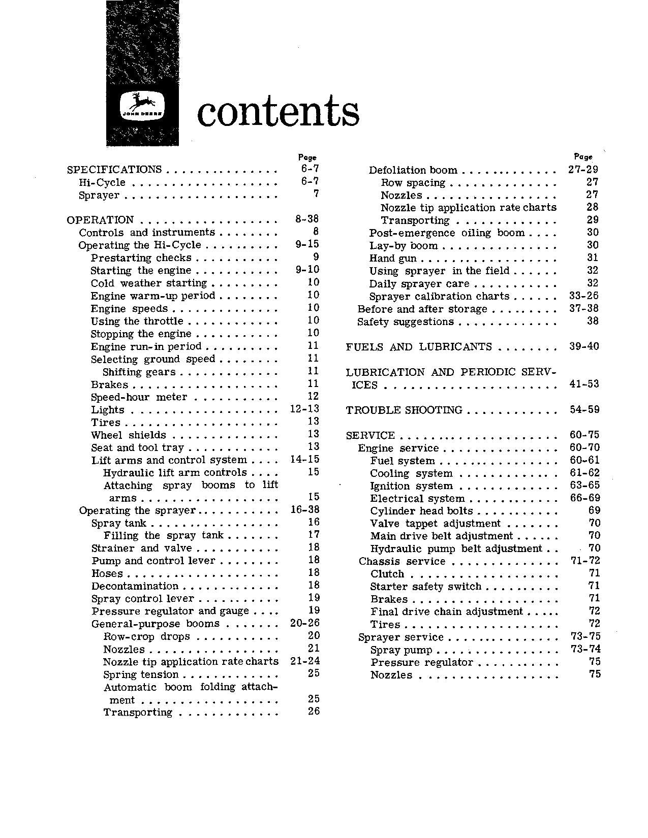 JOHN DEERE 600 TRACTOR OPERATORS MANUAL 000301-001600