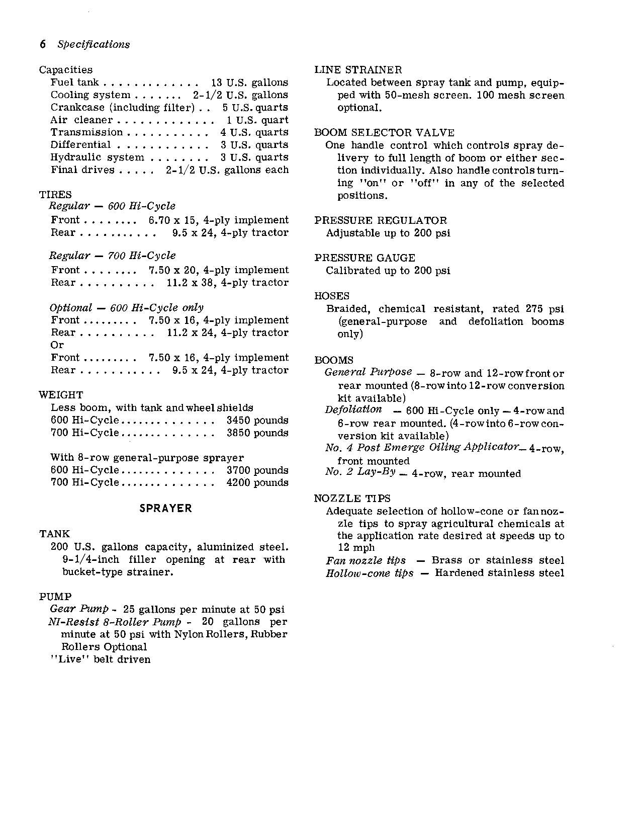 JOHN DEERE 700 TRACTOR OPERATORS MANUAL