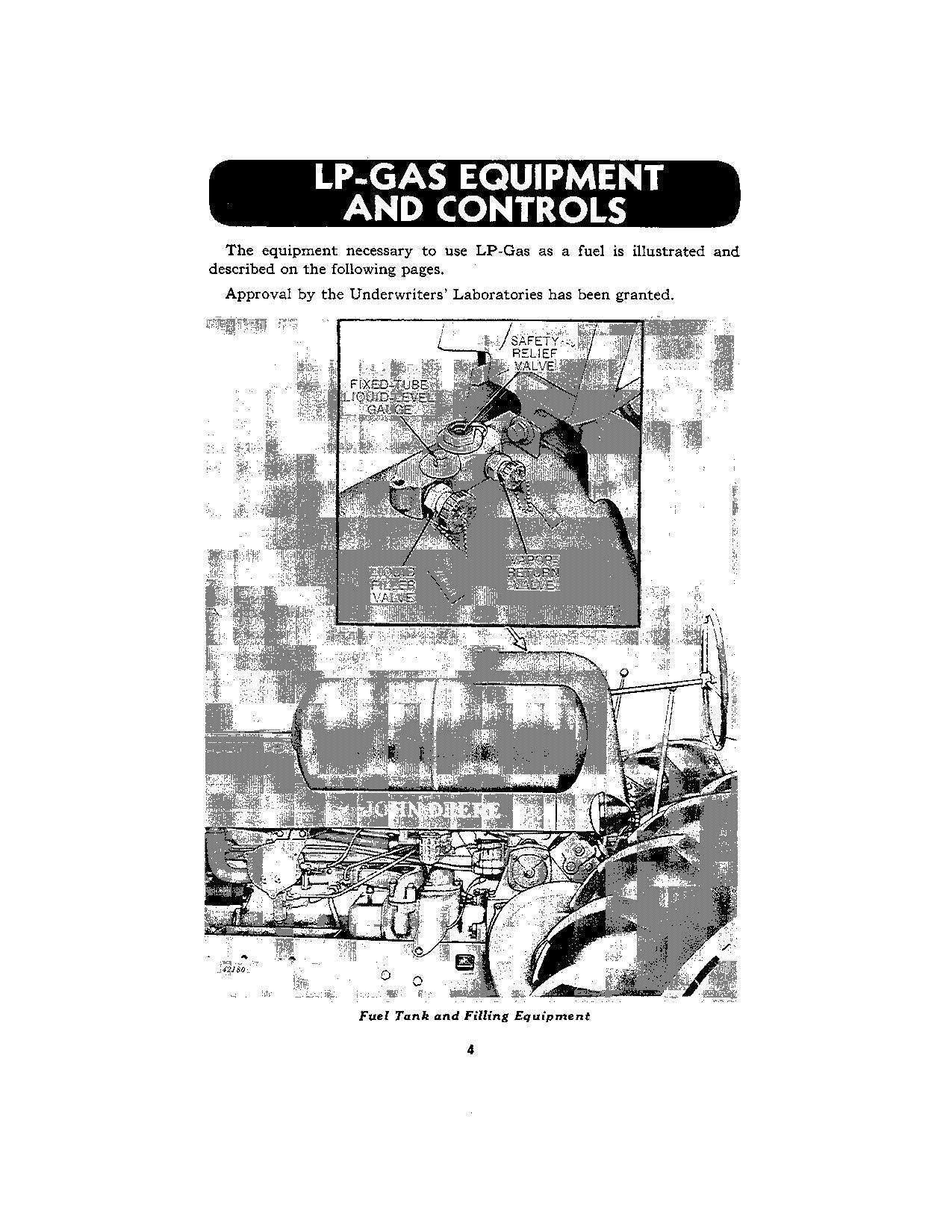 JOHN DEERE 50 TRACTOR OPERATORS MANUAL 500001-