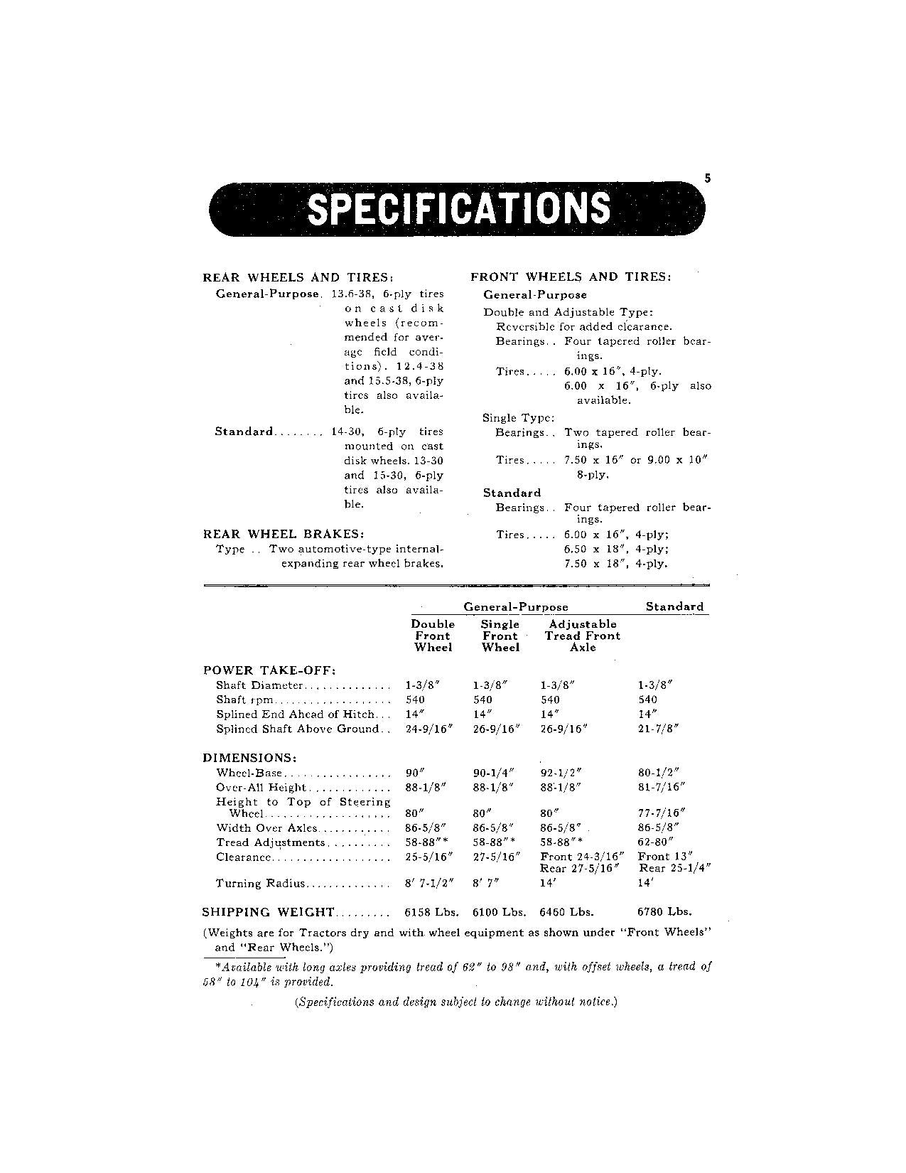 JOHN DEERE 620 TRACTOR LP-GAS OPERATORS MANUAL serial 6200000-6213099