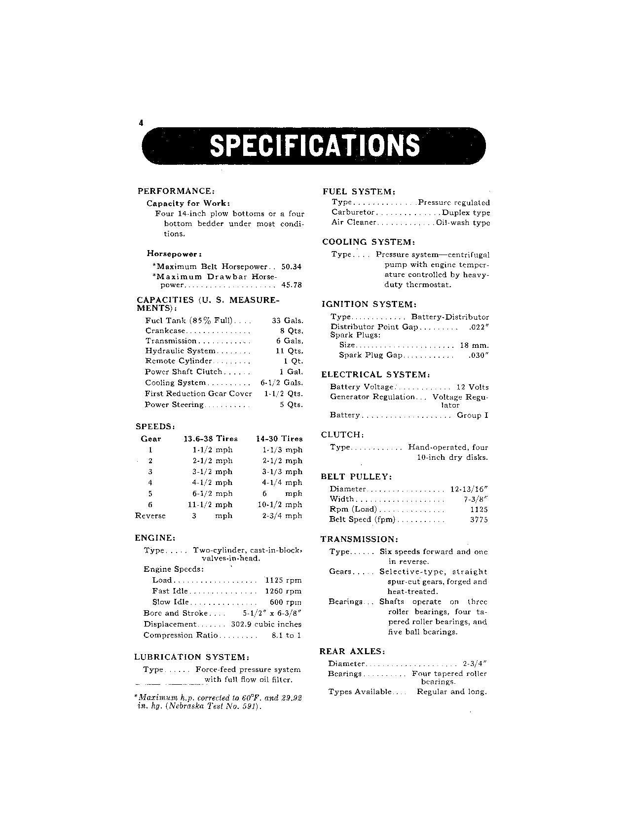 JOHN DEERE 620 TRACTOR LP-GAS OPERATORS MANUAL serial 6200000-6213099