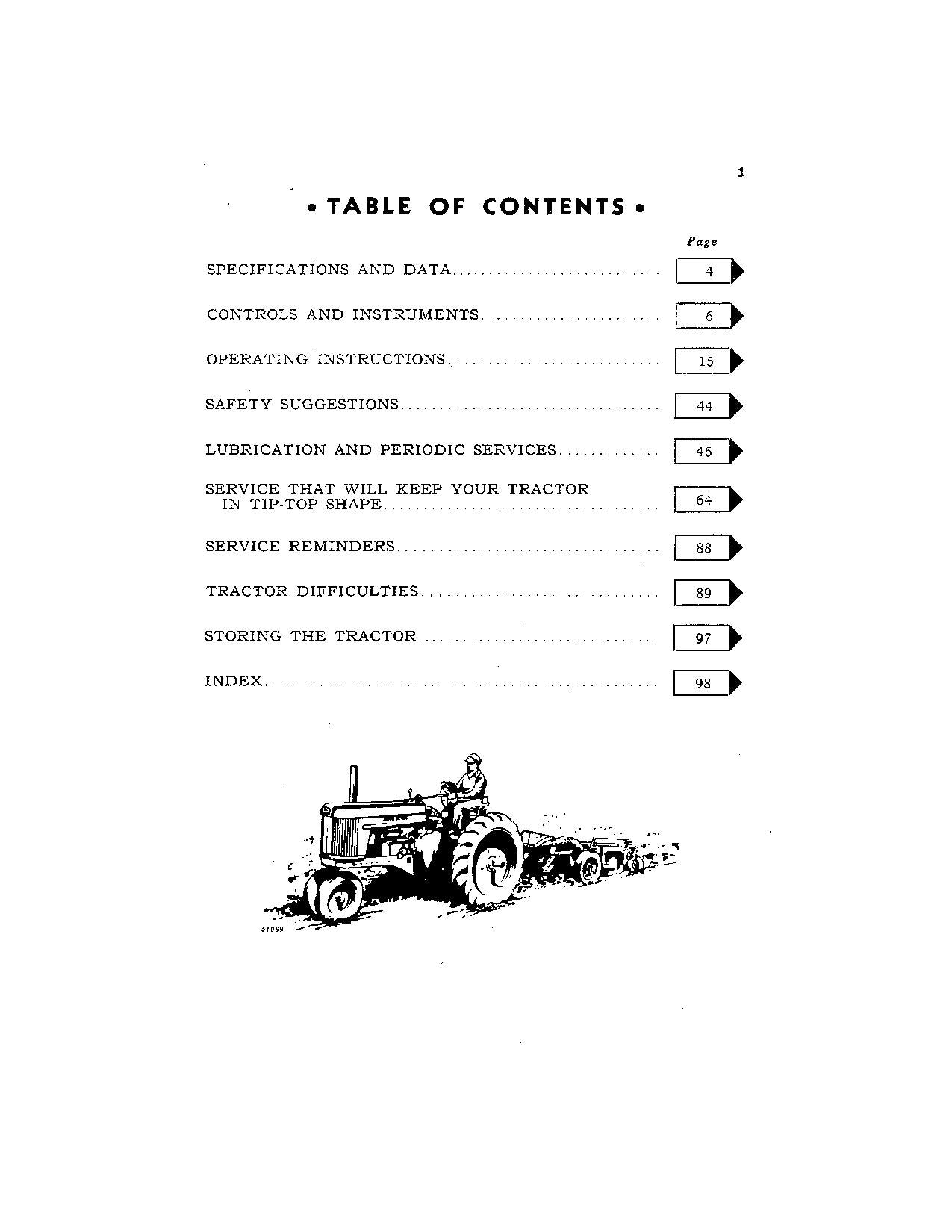 MANUEL D'UTILISATION DU TRACTEUR JOHN DEERE 720 7200001-7214899