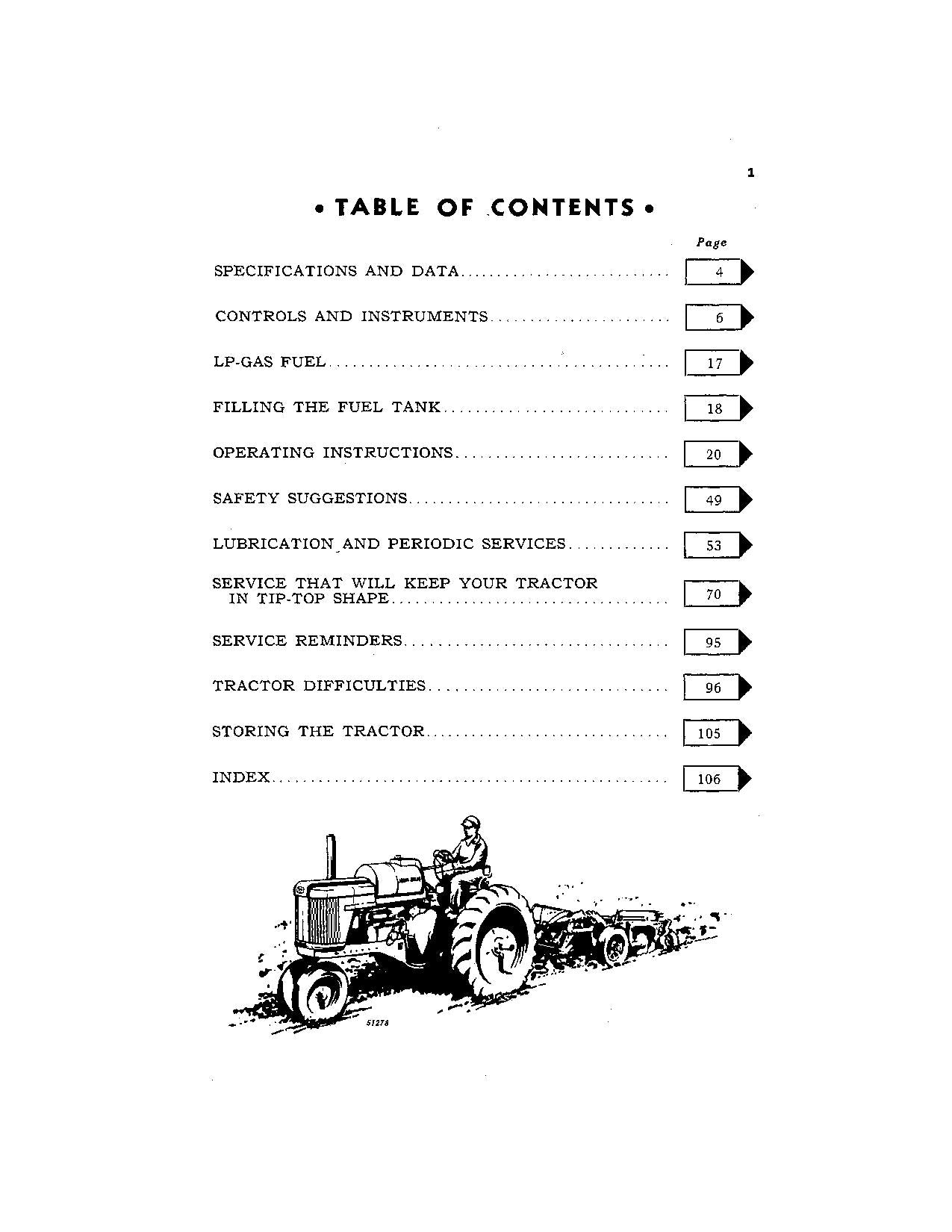 JOHN DEERE 720 TRAKTOR LP-GASMOTOR BEDIENUNGSANLEITUNG